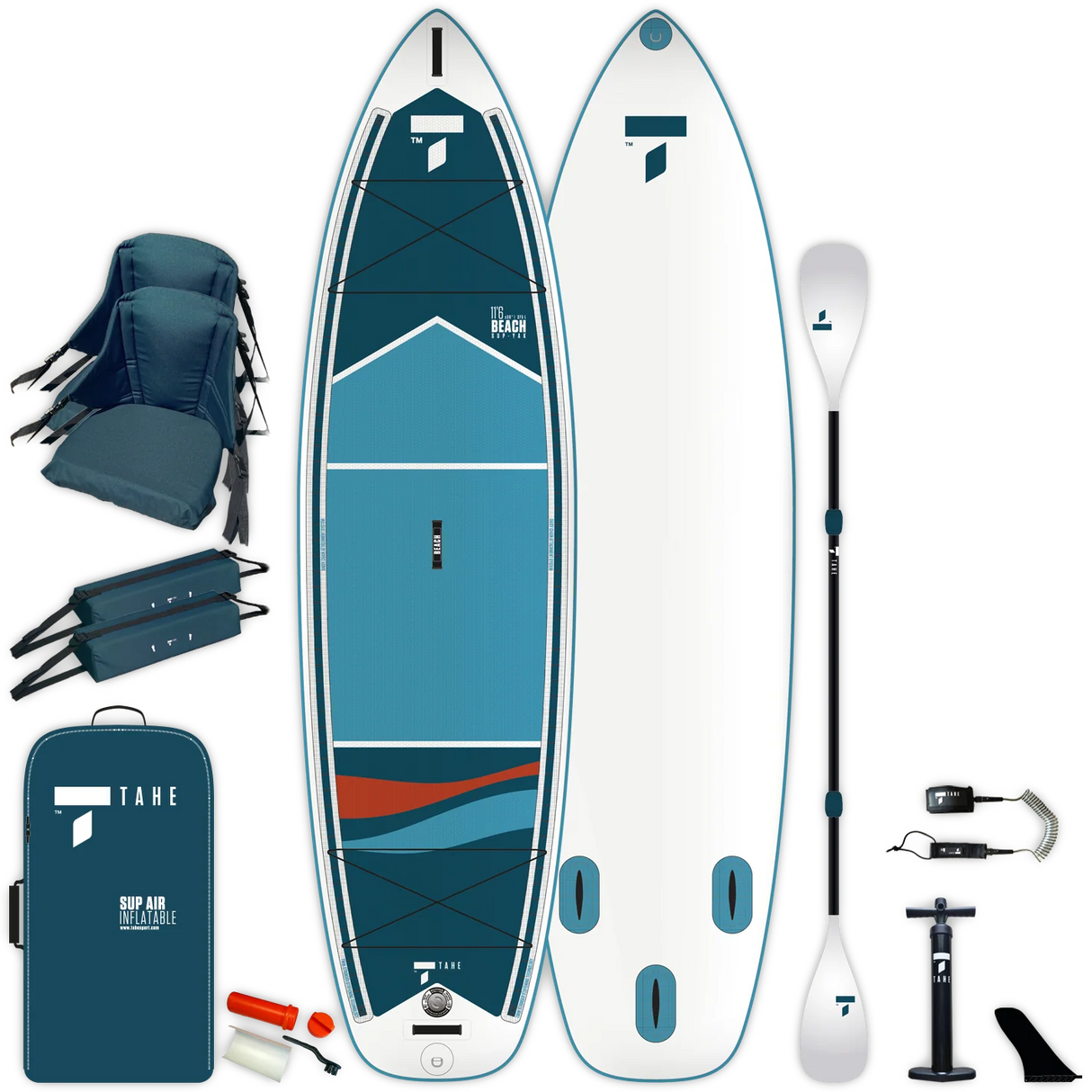 Tahe Sup-Yak Air 11'6" Beach Package