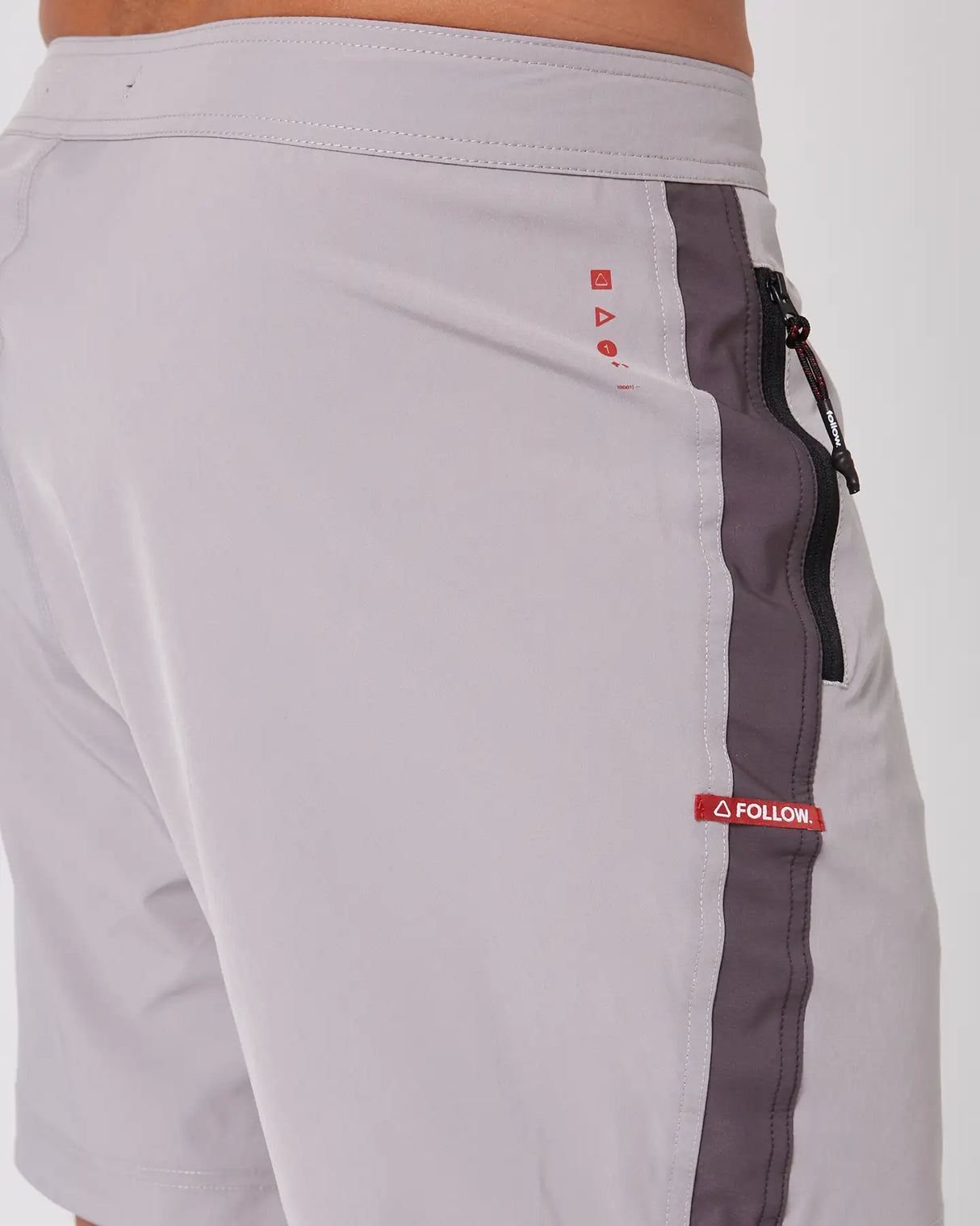 Follow Water Boardie - Grey