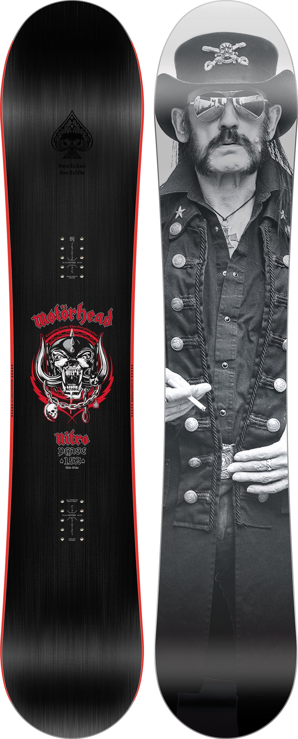 Nitro Phase X Motörhead Snowboard