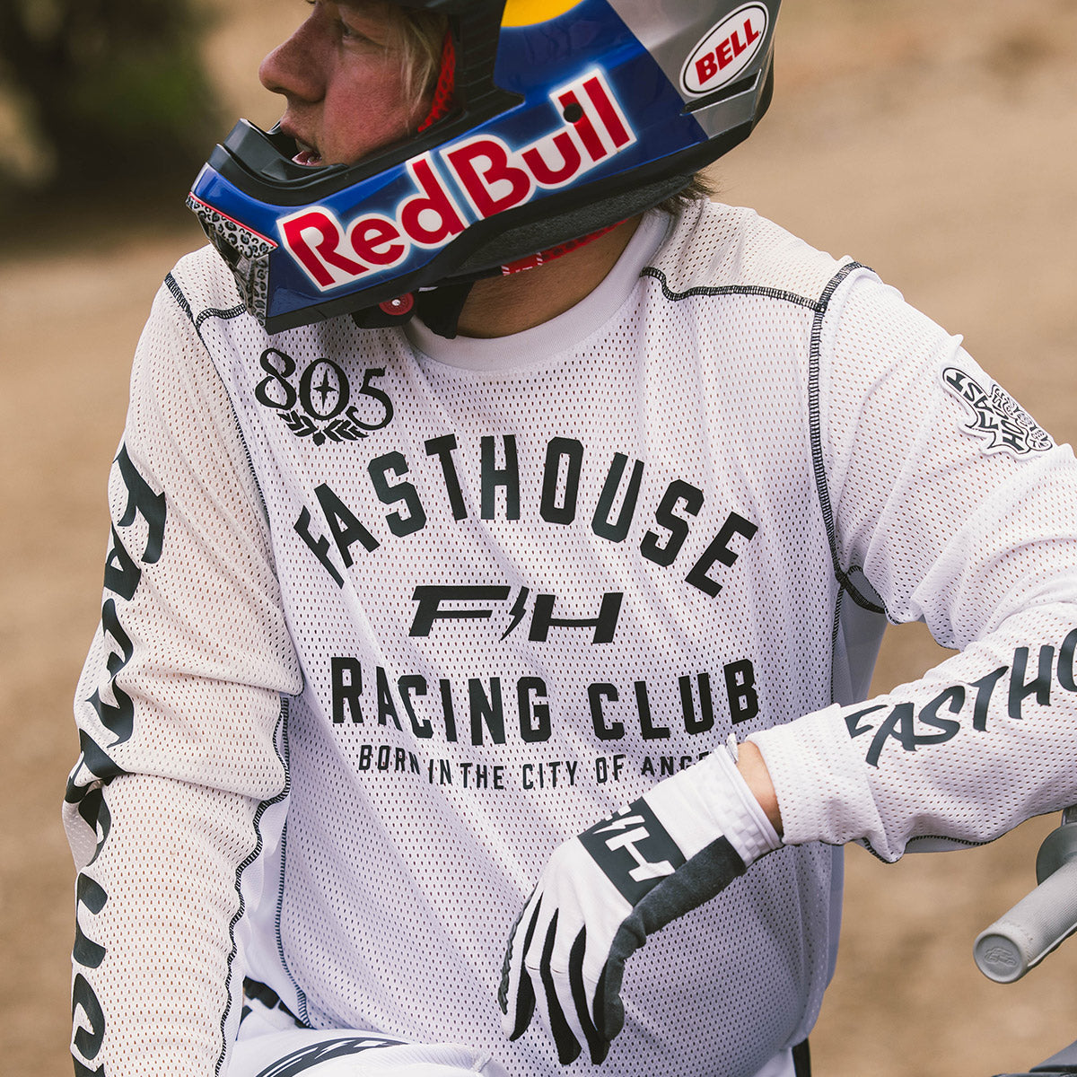 Grindhouse Air-Cooled Club Jersey - White/Cloud