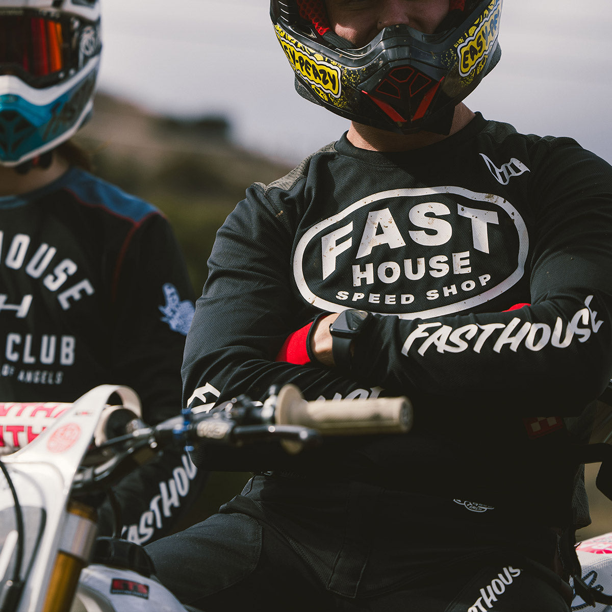 Grindhouse Air-Cooled Ramble Jersey - Black/Gray