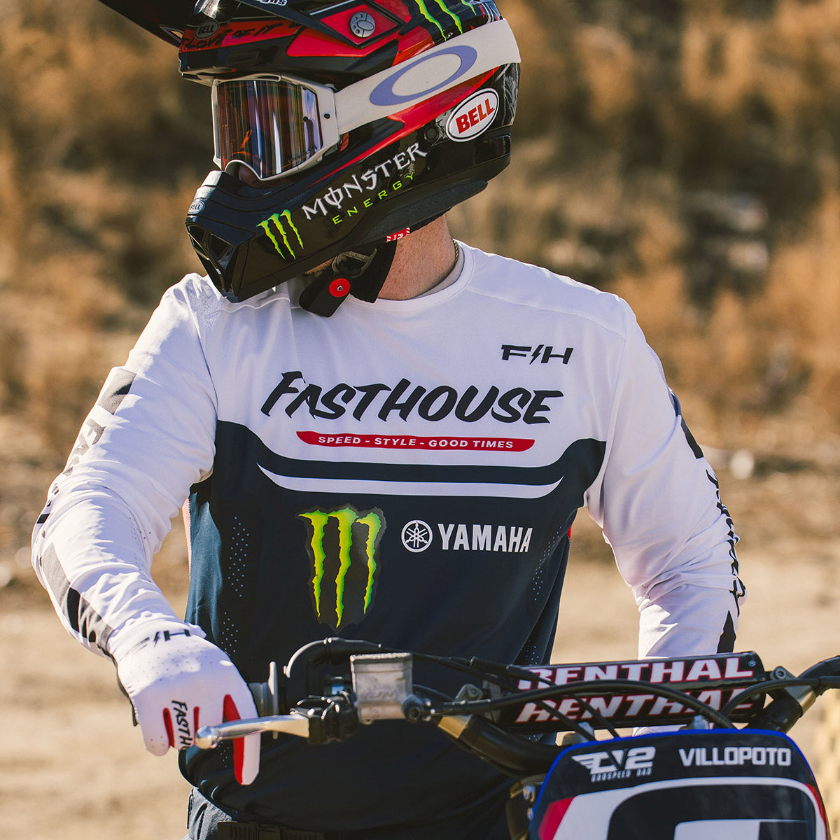 Helix Circuit Jersey - Navy/White/Red