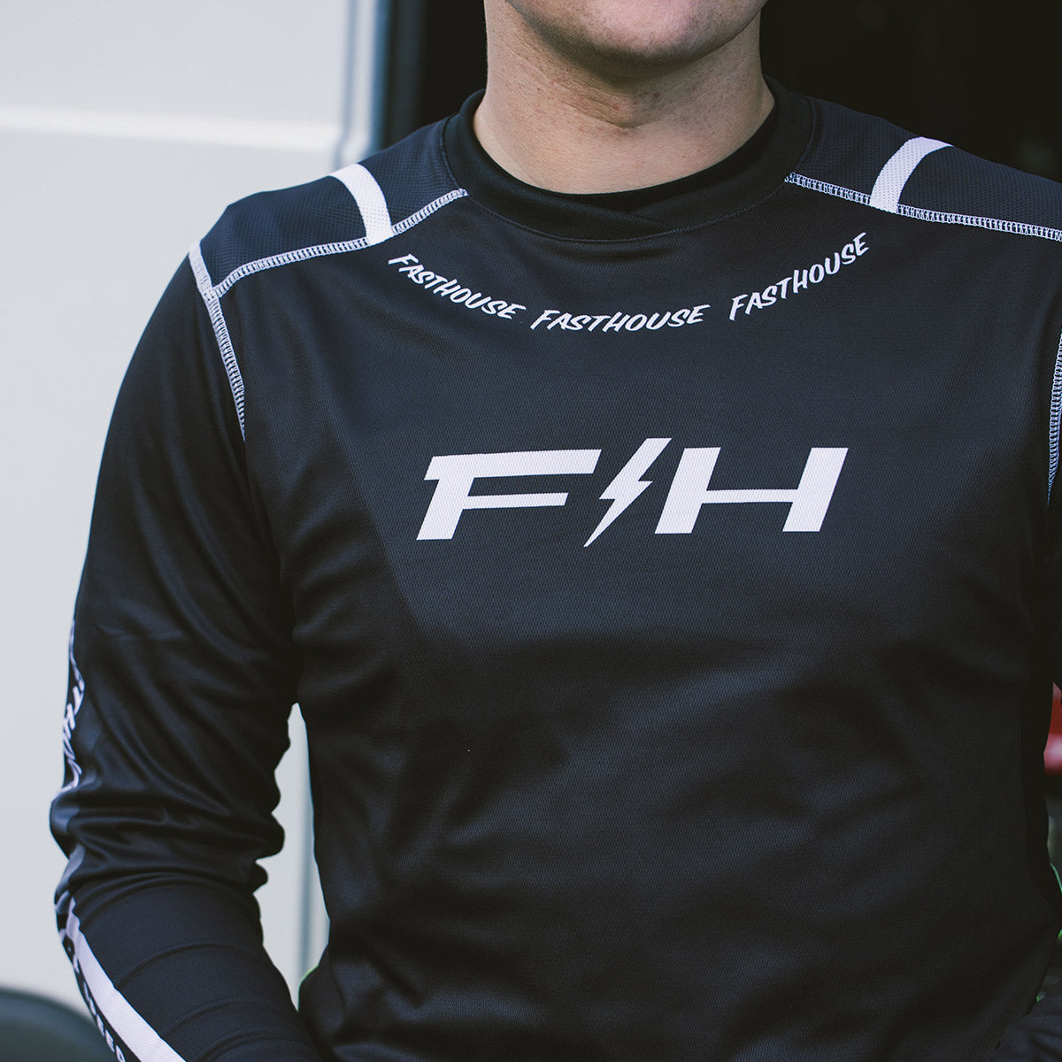 Elrod Nitro Jersey - Black Neon