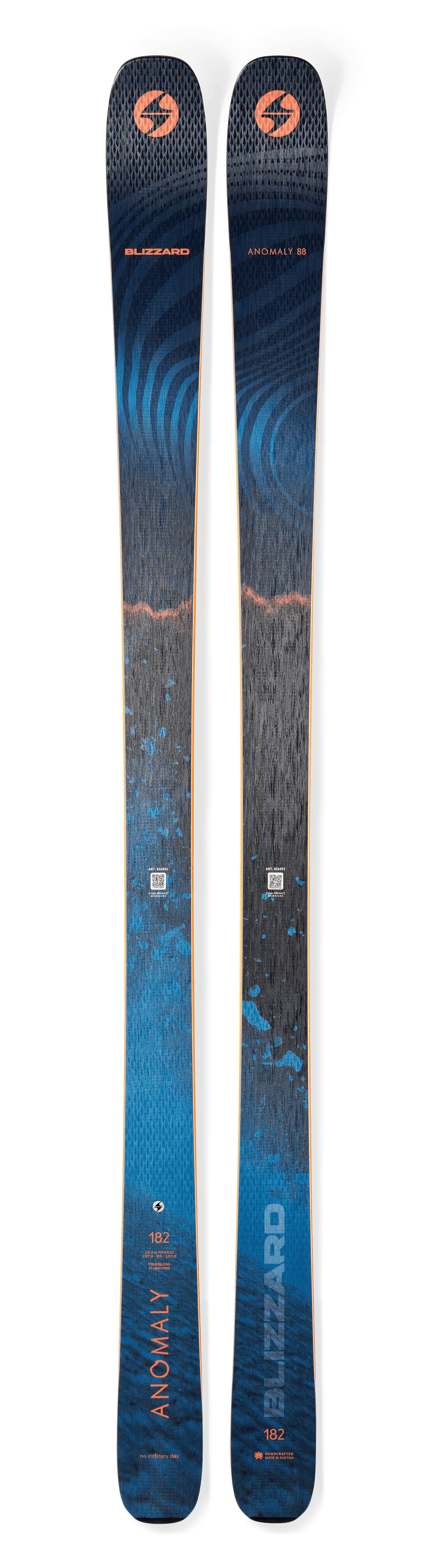 Blizzard Anomaly 88 Flat Blue/Orange 2026