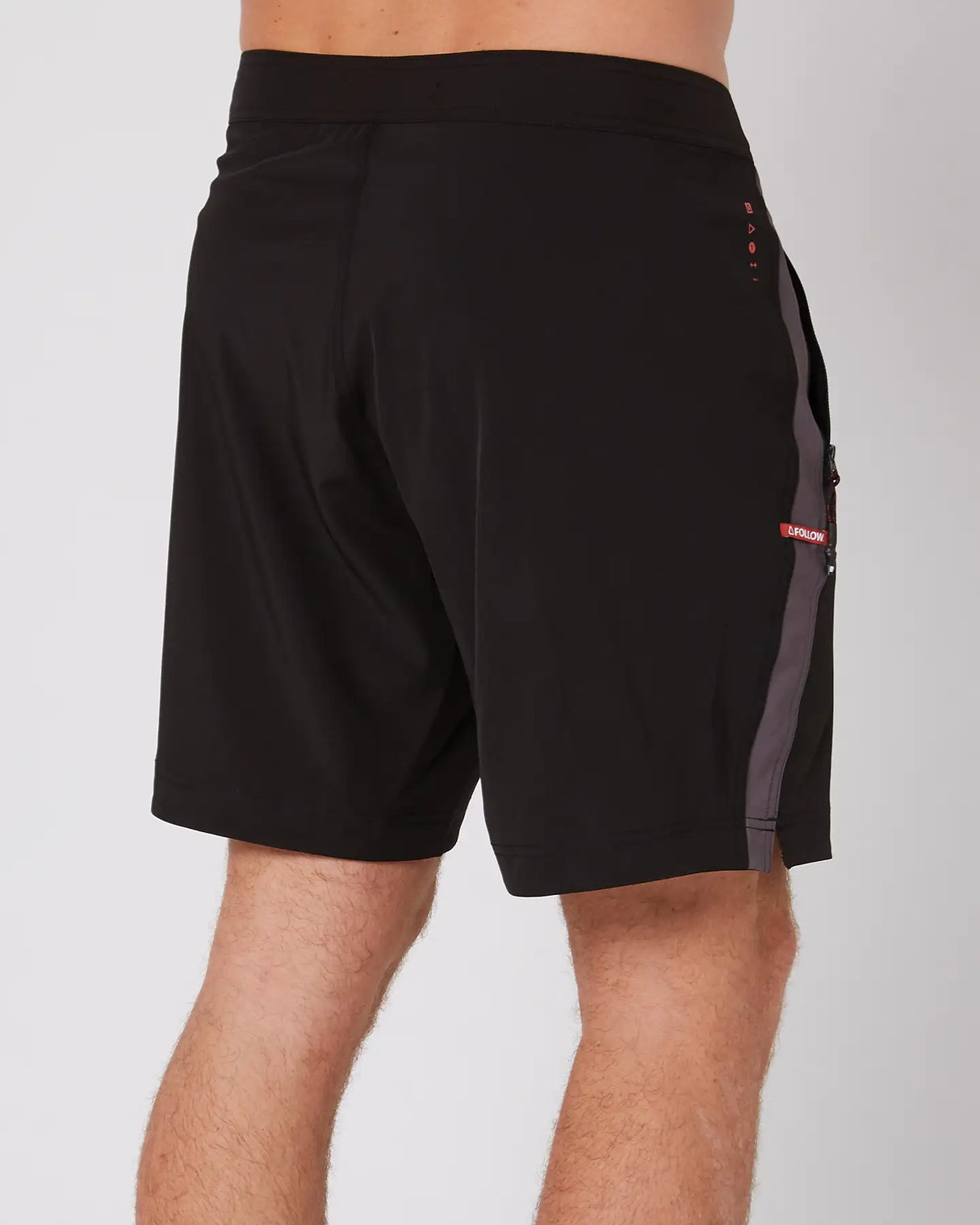 Follow Water Boardie - Black