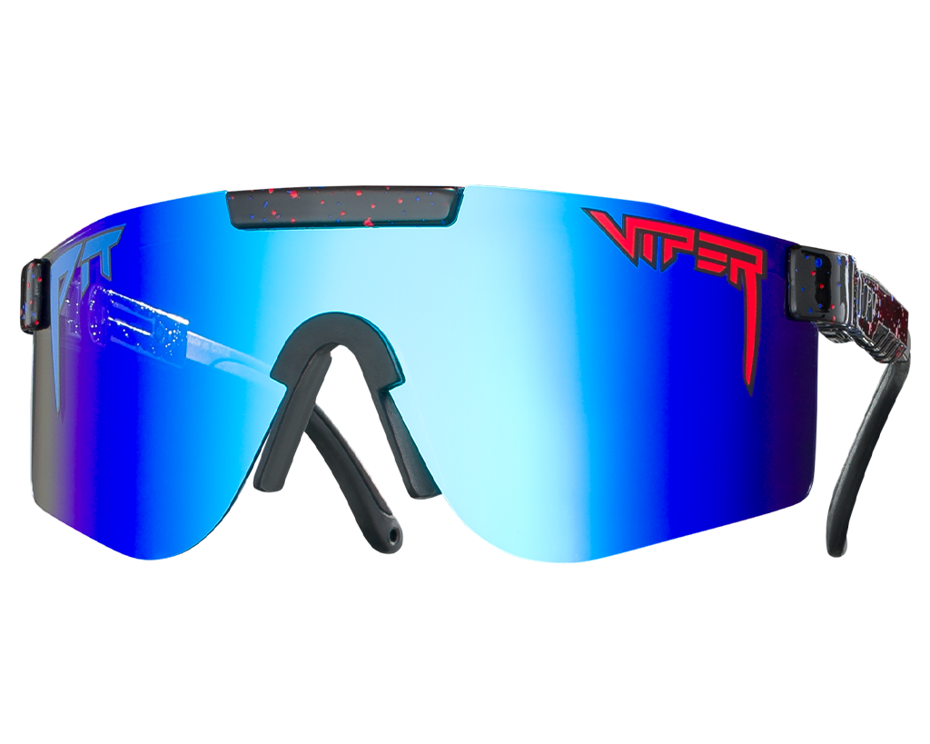 Wide / Polarized Blue |orange.JPG | The Peacekeeper Original from Pit Viper Sunglasses
