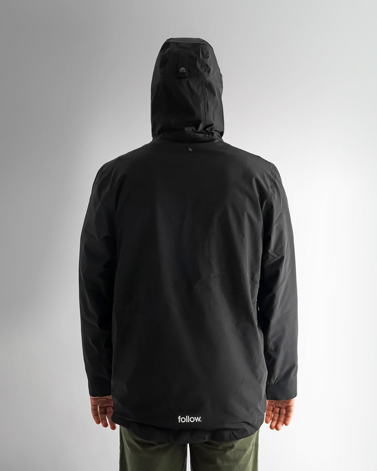 Follow Layer 3.11 Spray Anorak - Black