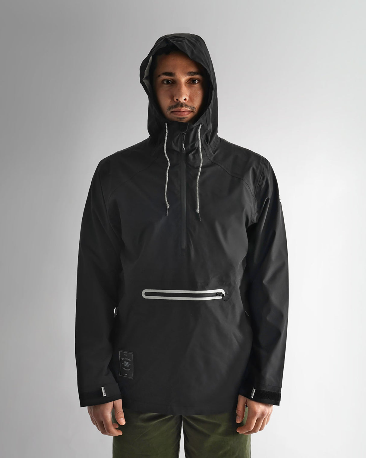Follow Layer 3.11 Spray Anorak - Black