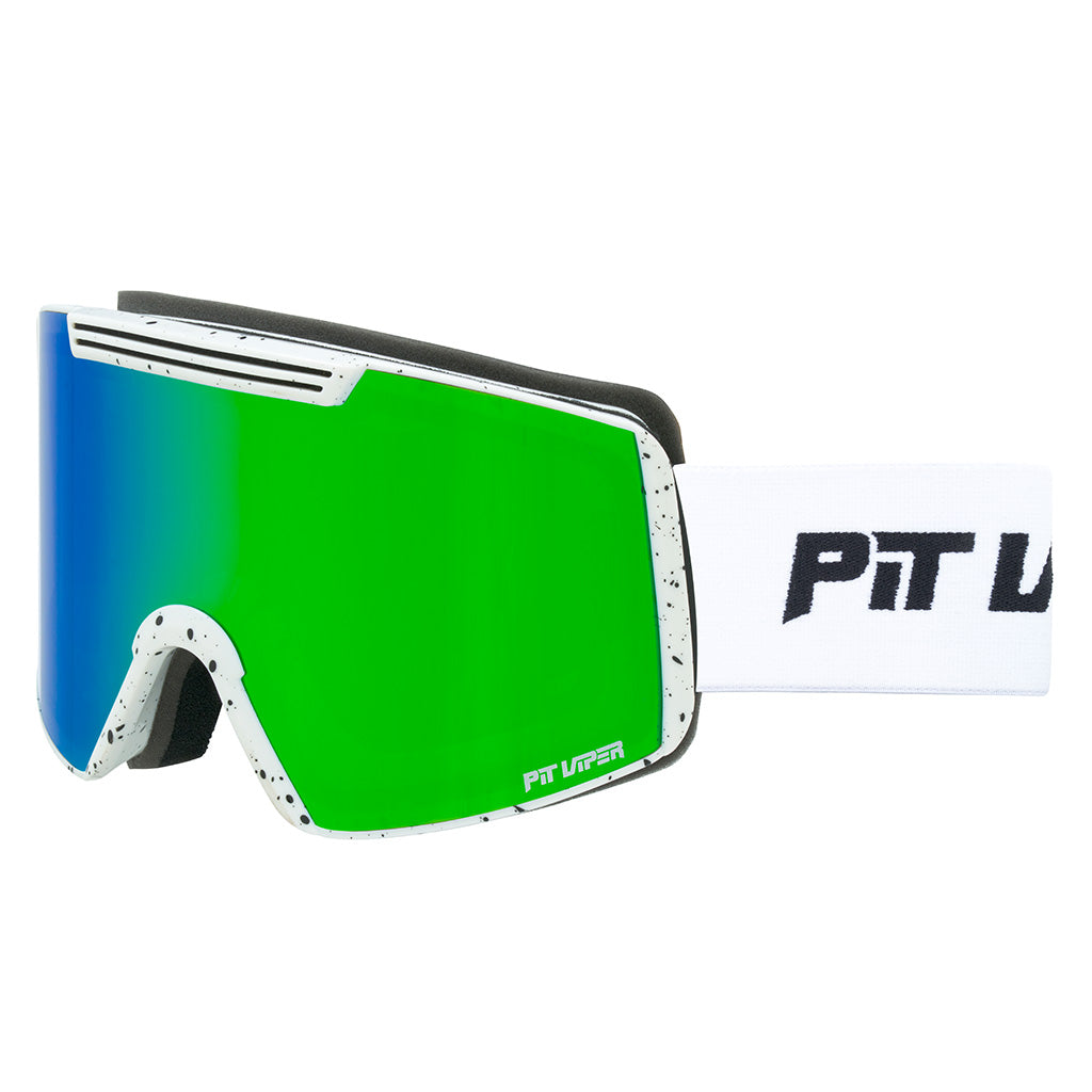 Blue-Green / Small | side_view.JPG | The Miami Nights Backslap Ski & Snowboard Goggle from Pit Viper