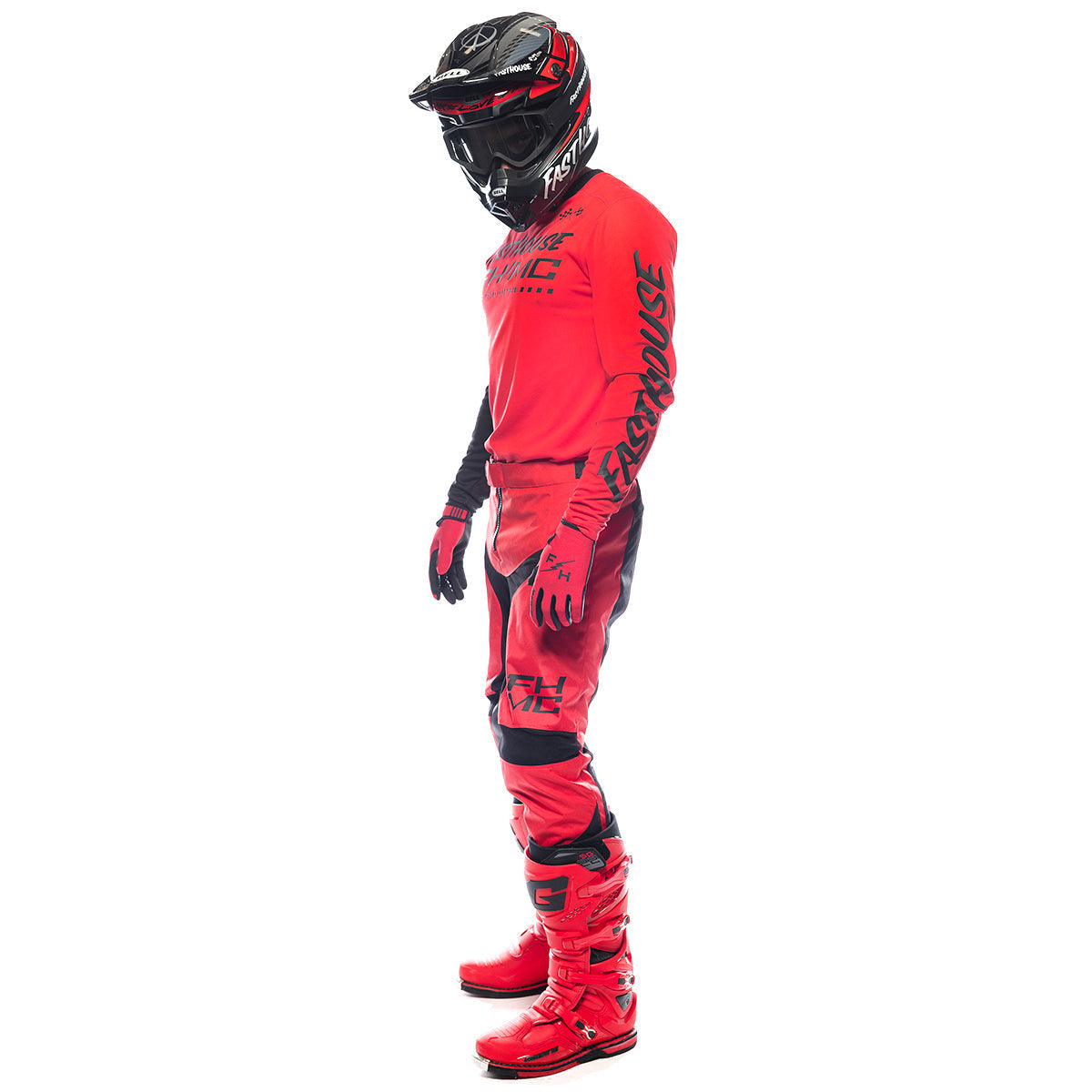 Carbon Method Pant - Red/Black
