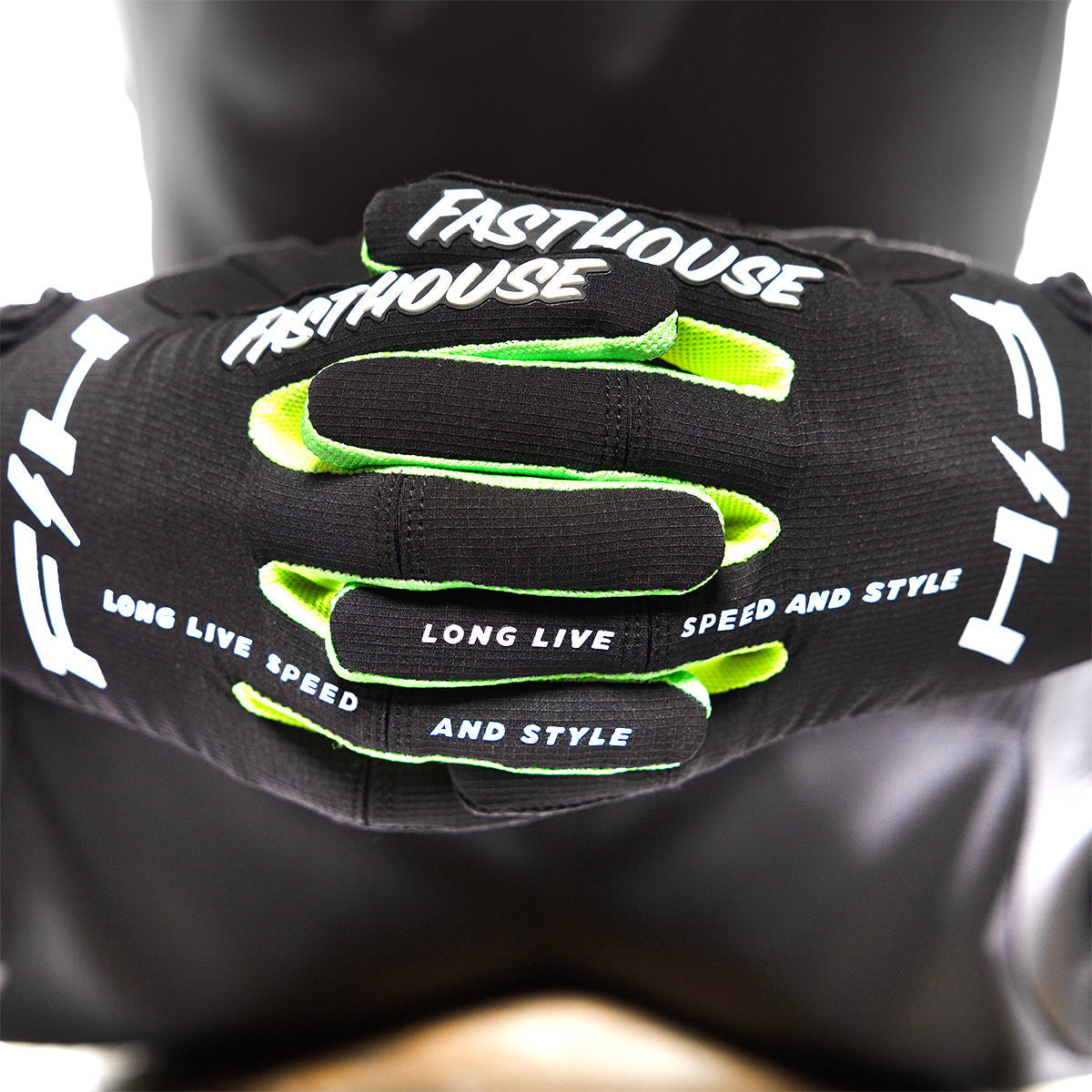 Elrod Nitro Glove - Black Neon