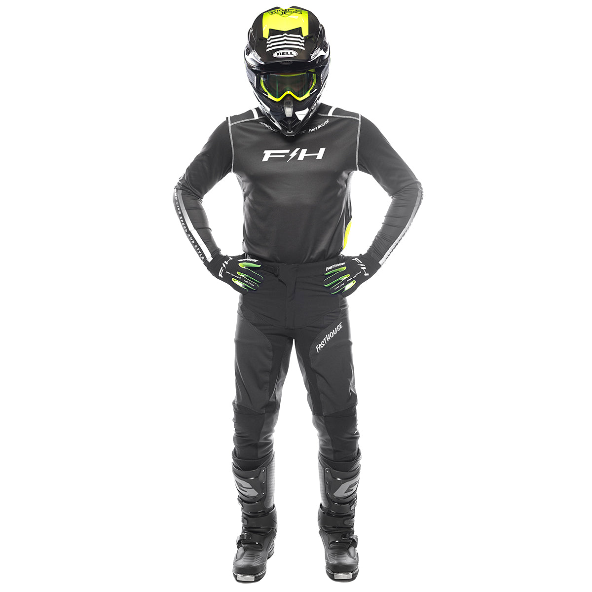 Elrod Nitro Jersey - Black Neon