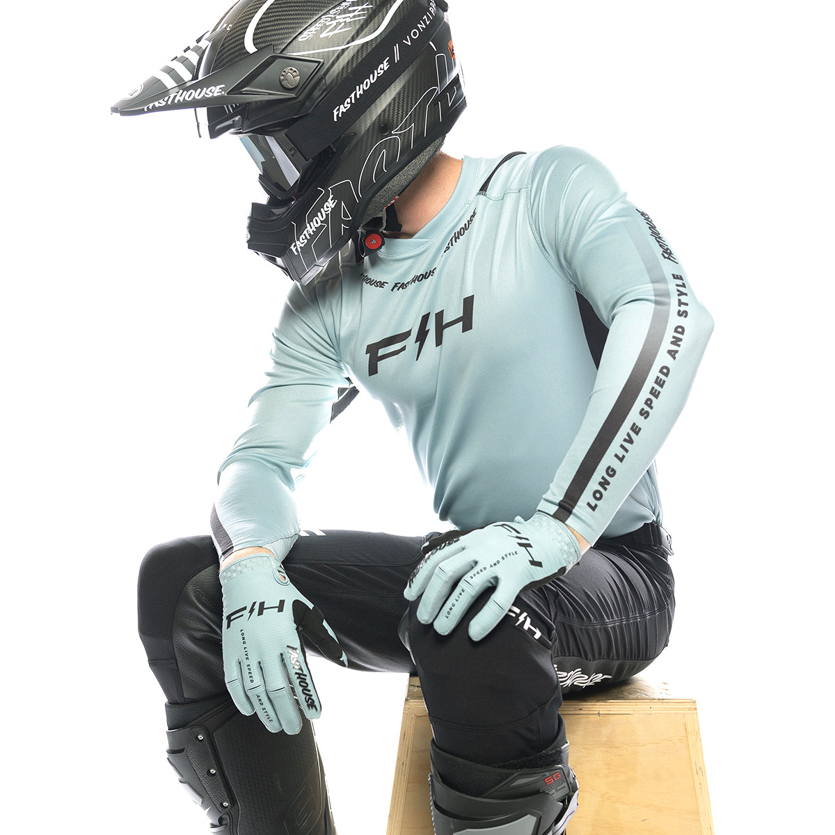 Elrod Nitro Jersey - Oceanic Mint