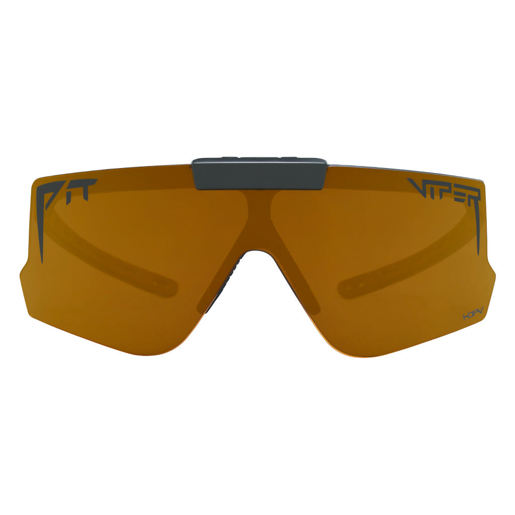 / HDPV Polarized Gold | be.JPG | The Exec Flip-Offs, high-contrast, flipping sunglasses from Pit Viper