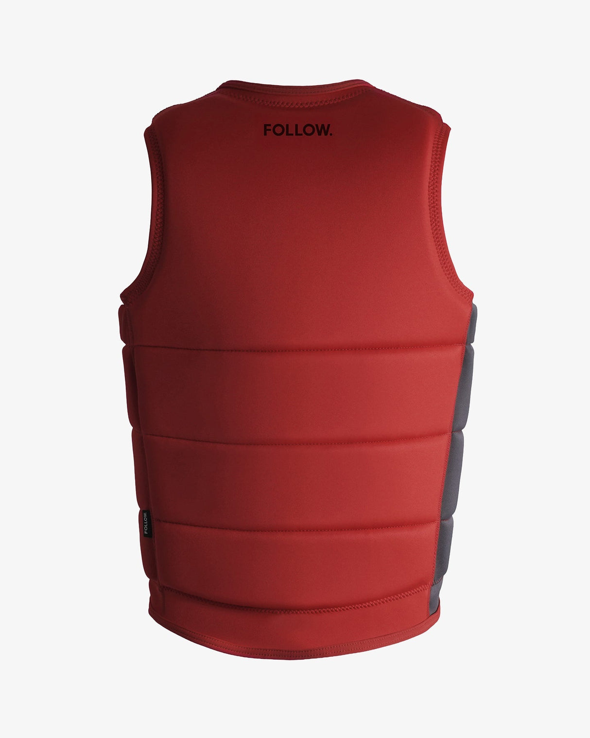 Follow Corp Mens Impact Vest - Red/Grey 10
