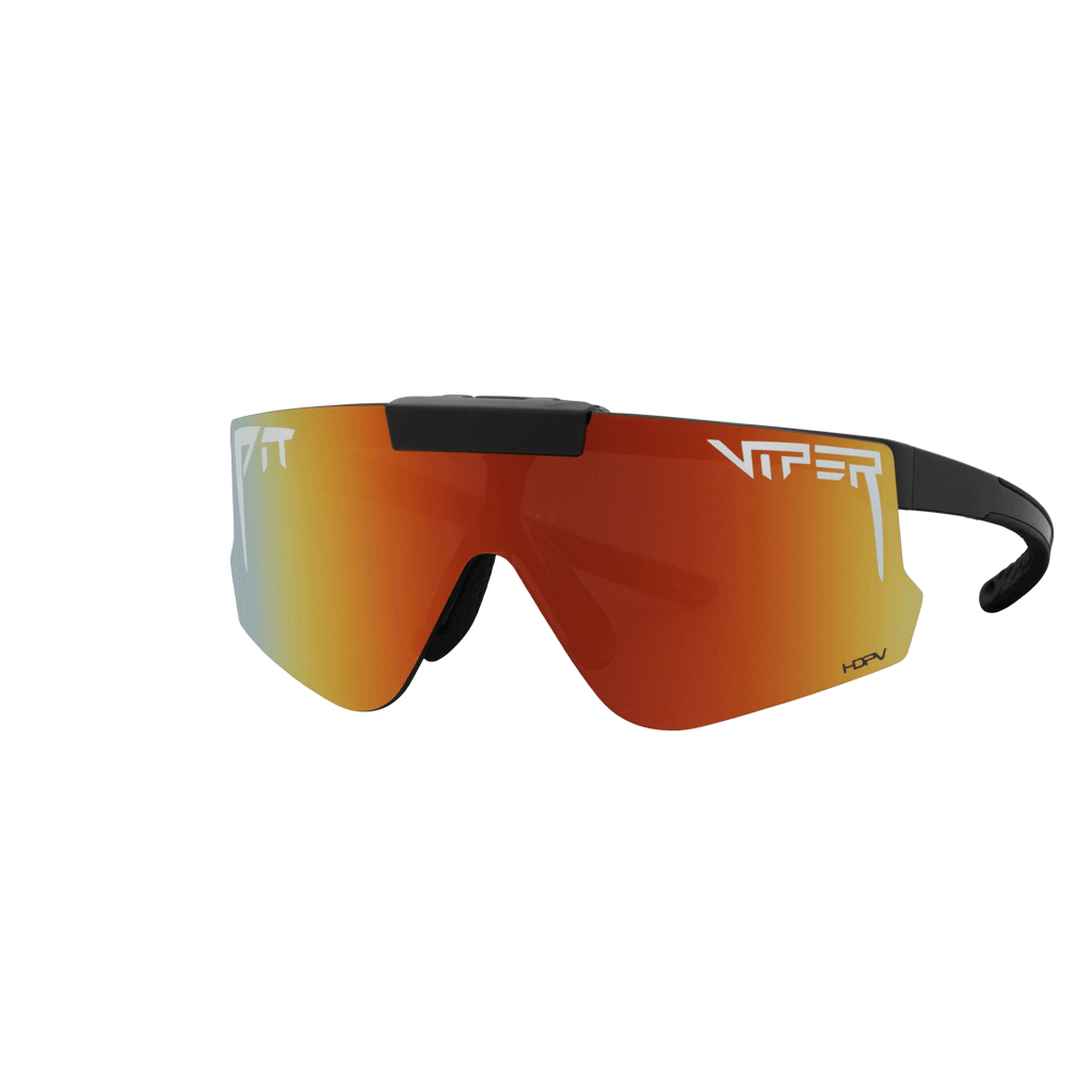 HDPV Polarized Rainbow / Wide | side_view.JPG | The Exec Flip Offs sunglasses from Pit Viper