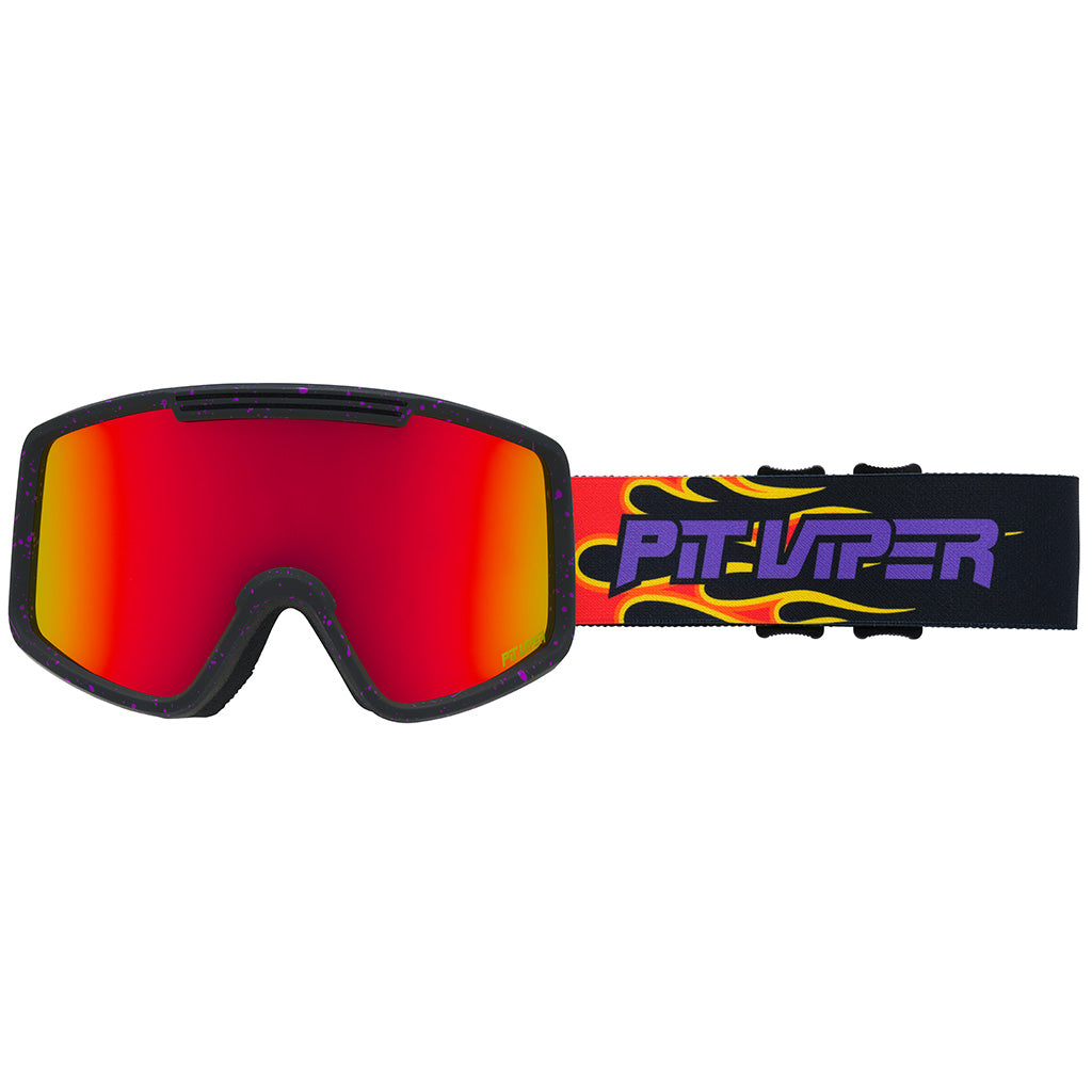 Large / Red | boop.JPG | The CombustionFrench Fry Goggles from Pit Viper Sunglasses