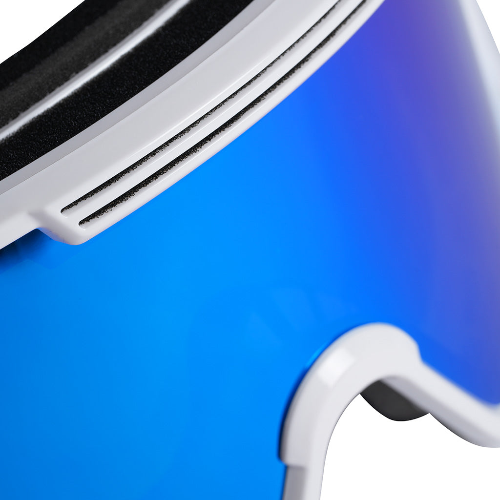 Blue / Small | im_ready_for_my_closeup.JPG | The Miami Nights Small French Fry Goggles from Pit Viper Sunglasses