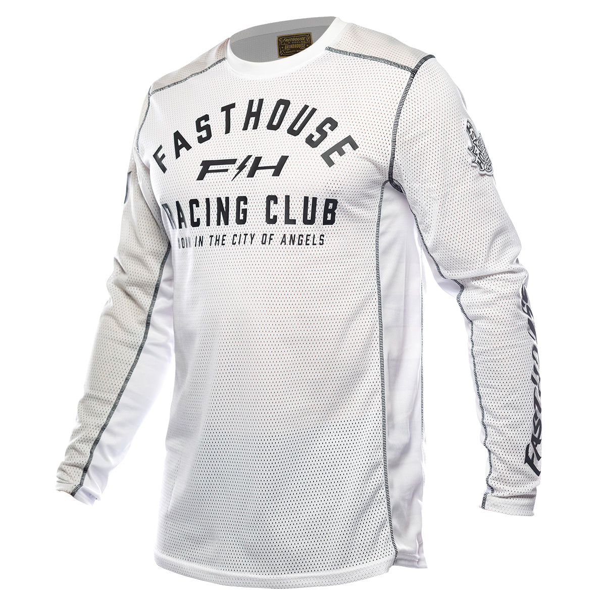 Grindhouse Air-Cooled Club Jersey - White/Cloud