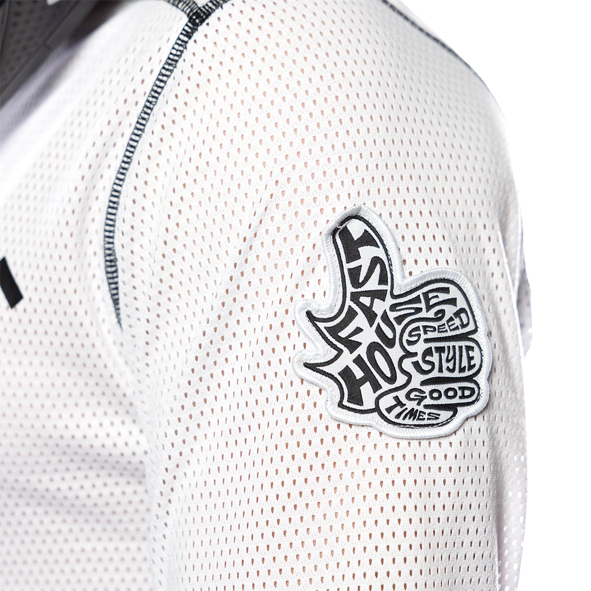 Grindhouse Air-Cooled Club Jersey - White/Cloud