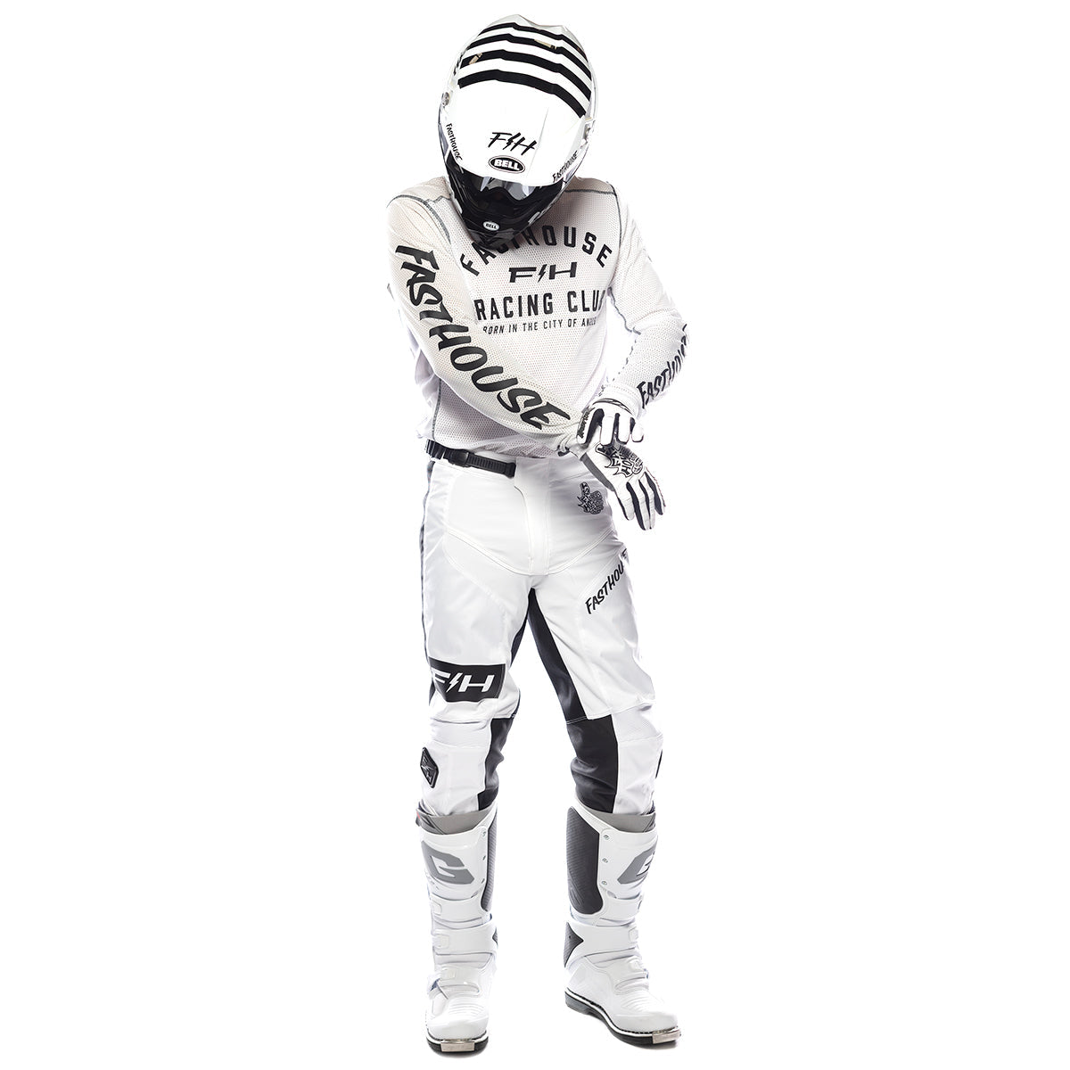 Grindhouse Air-Cooled Club Jersey - White/Cloud