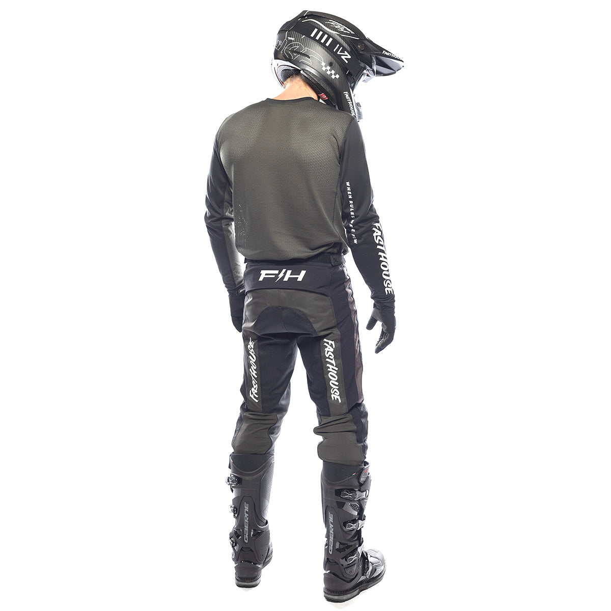 Grindhouse Air-Cooled Ramble Jersey - Black/Gray