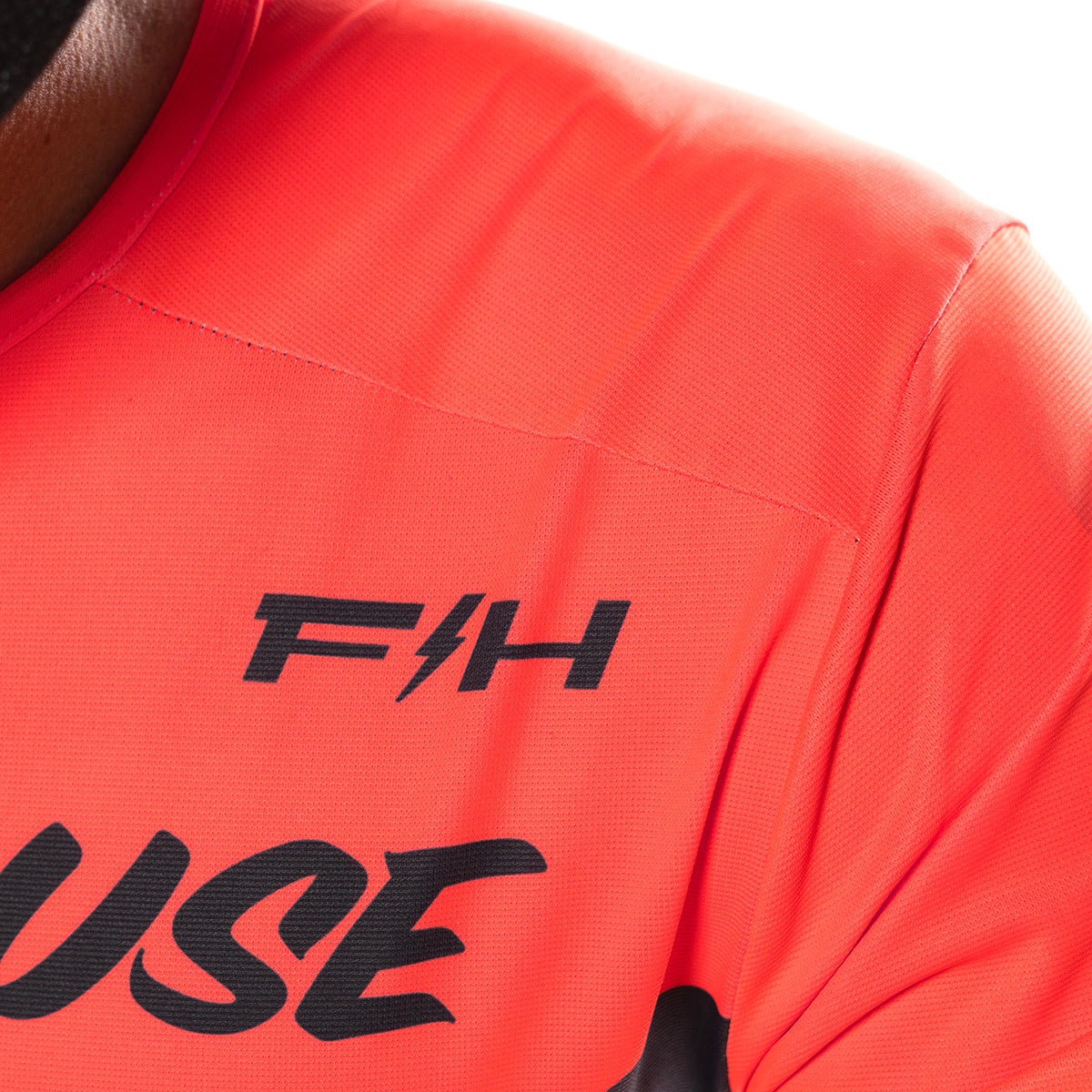 Helix Circuit Jersey - Hyper Coral/Black