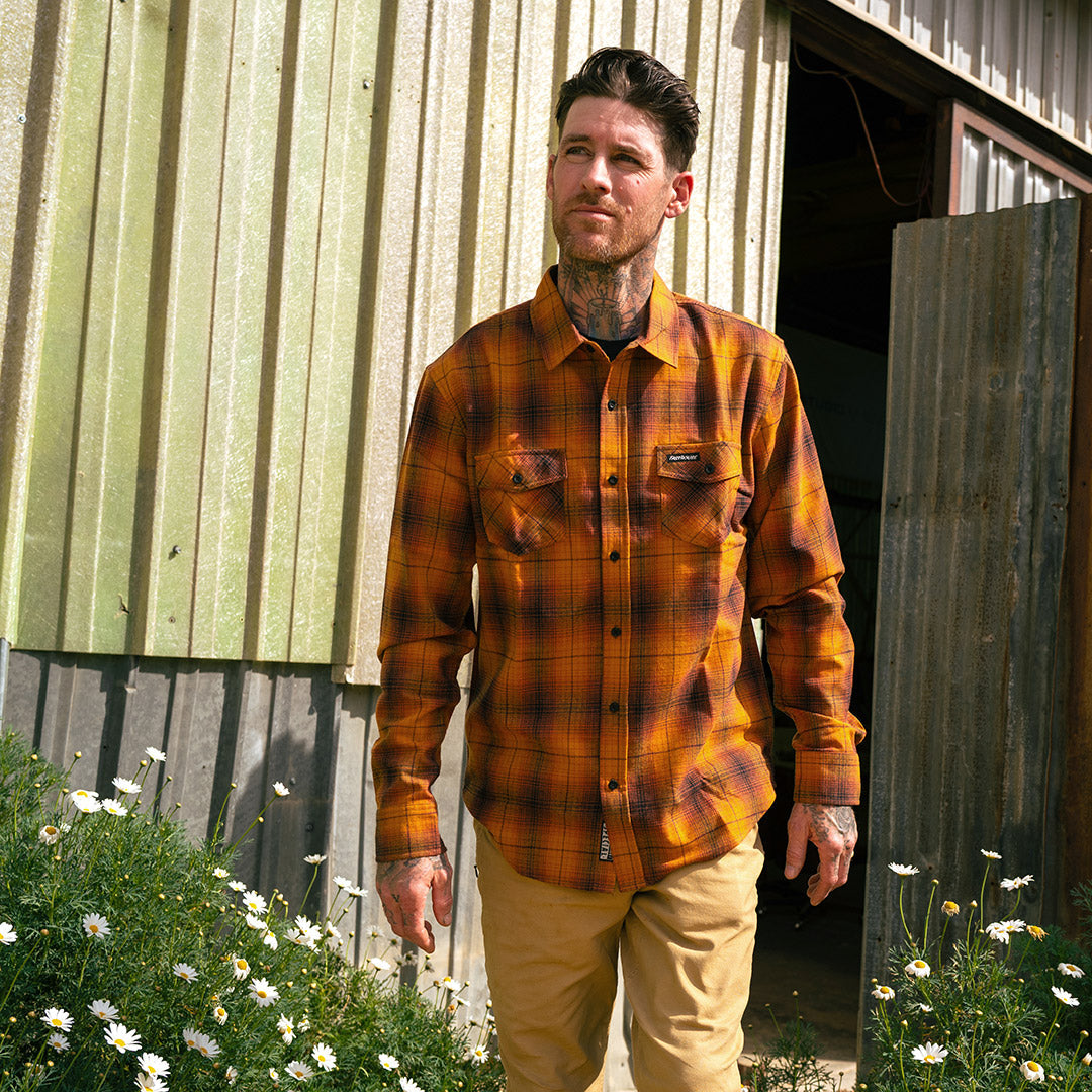 Saturday Night Special Flannel - Vintage Gold