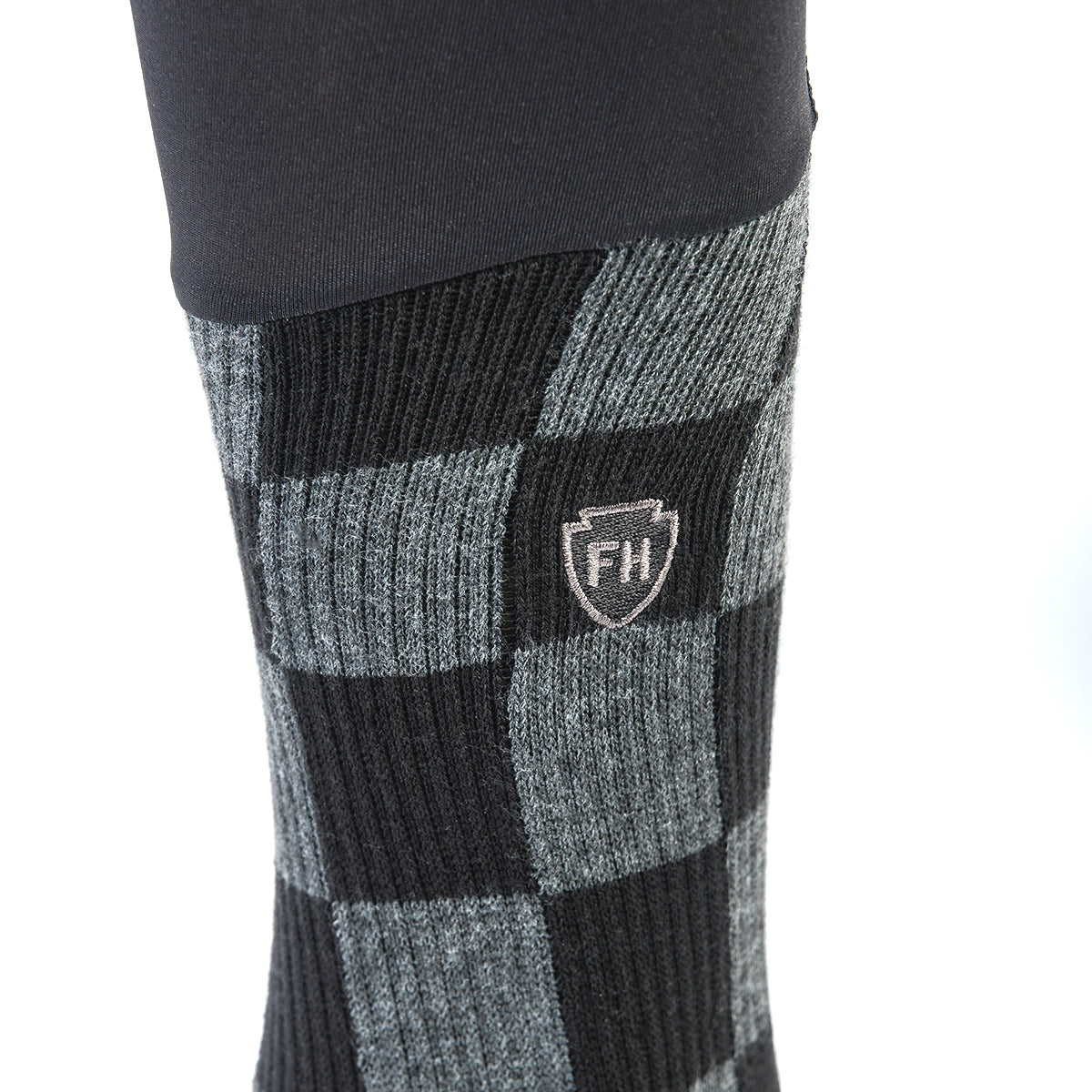 Legacy Knee Brace Youth Sock - Black
