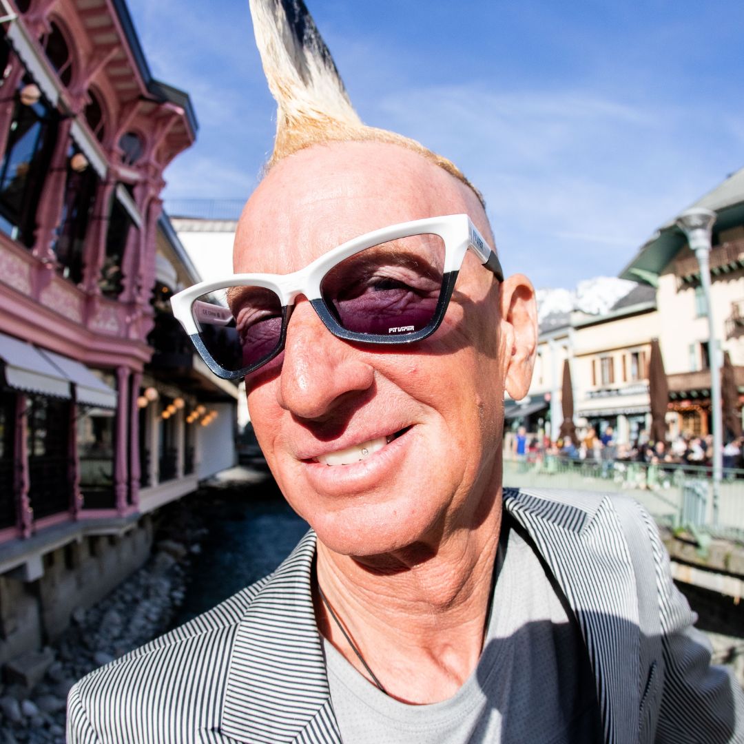 | but_i_do_want_to_go_home.JPG | Man looks at camera wearing the mohaker clawdia