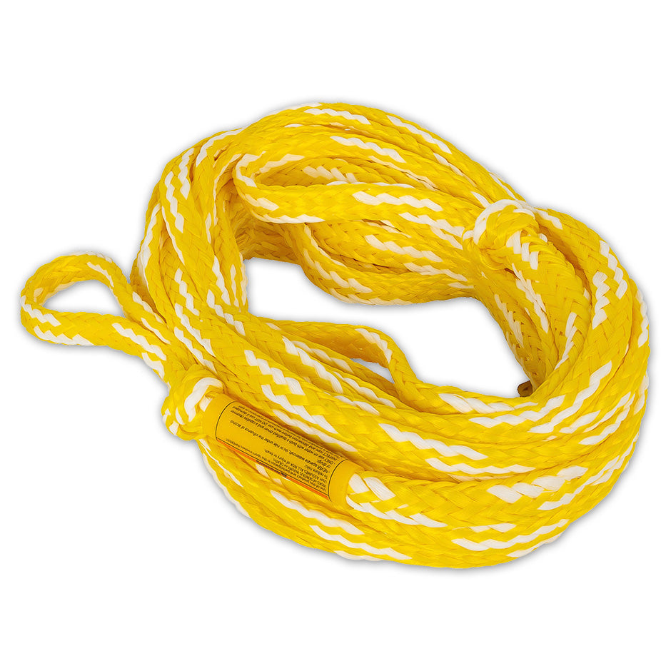 O'Brien 4-Person Tube Rope - Yellow/White