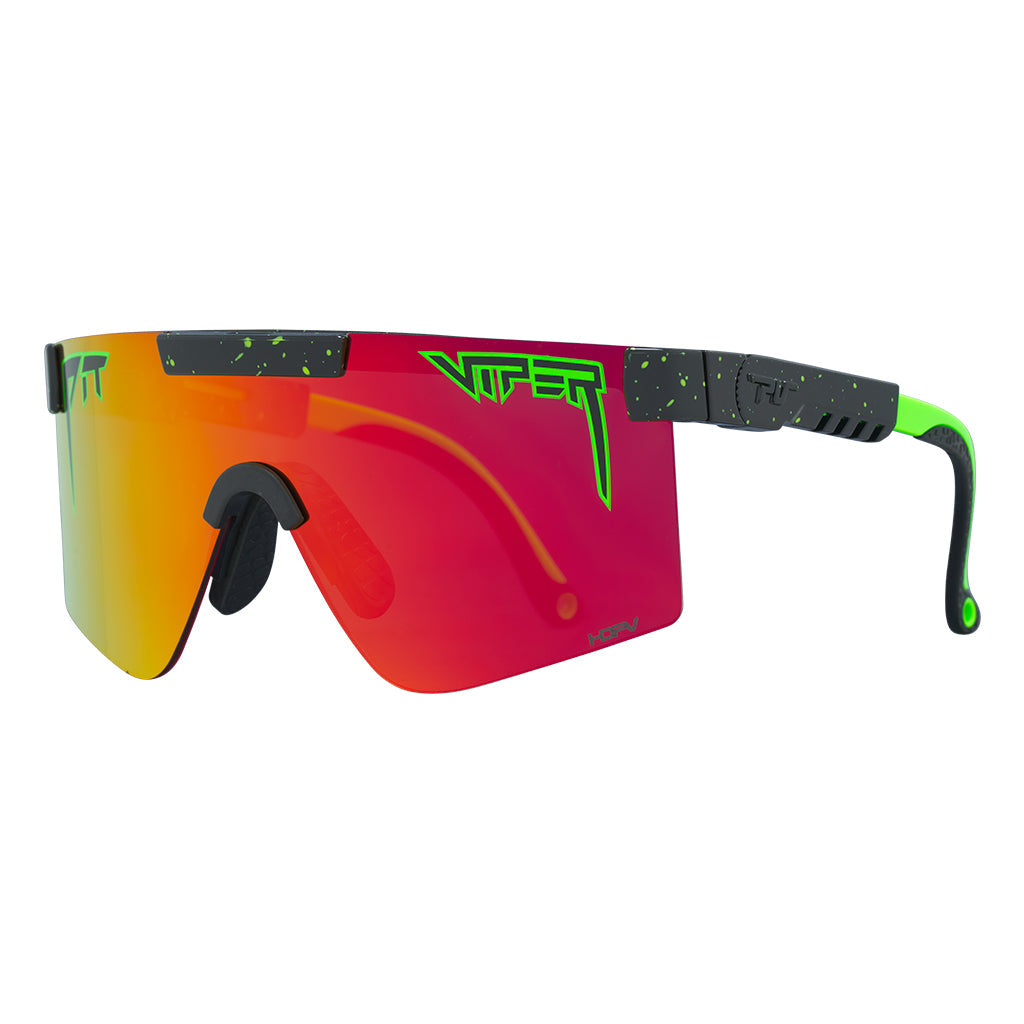 Regular / HDPV Polarized Orange | be.JPG | The Monster Bull Original Regular, shield style sunglasses from Pit Viper, polarized sunglasses from Pit Viper