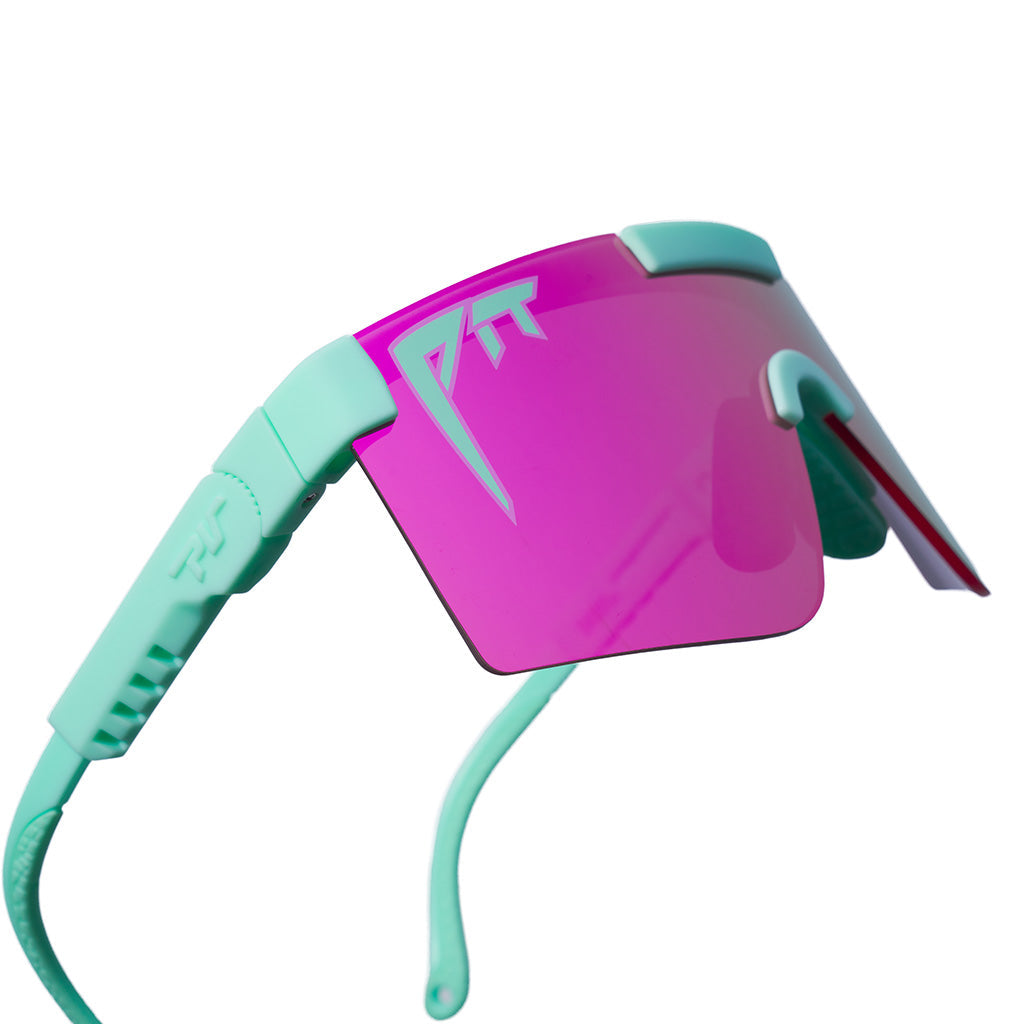 Regular / HDPV Polarized Pink | no_problem.JPG | The Oral Exam Original Regular, shield style sunglasses from Pit Viper, polarized sunglasses from Pit Viper