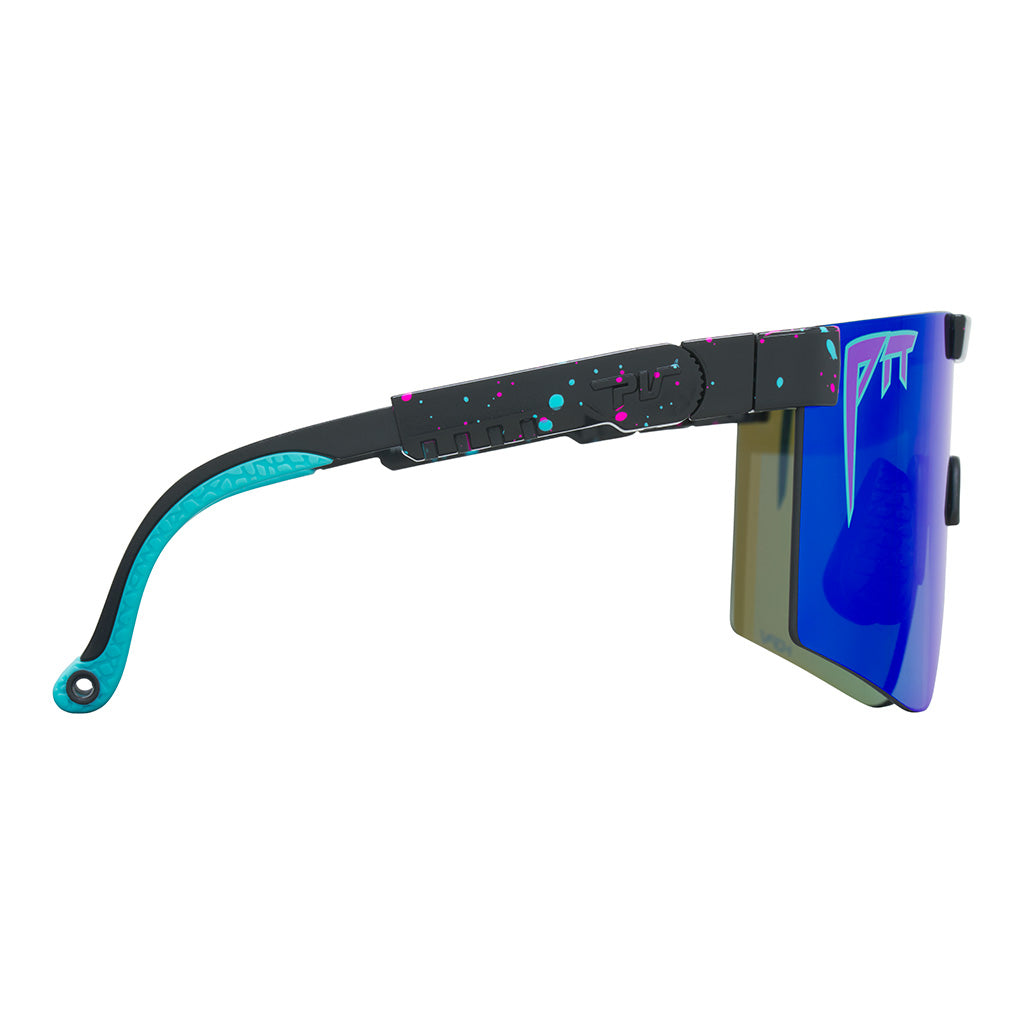 Wide / HDPV Polarized Blue | thats_why_i_took_all_these_photos.JPG | The Midnight Original Wide HDPV Polarized Blue, shield style sunglasses from Pit Viper, polarized sunglasses from Pit Viper