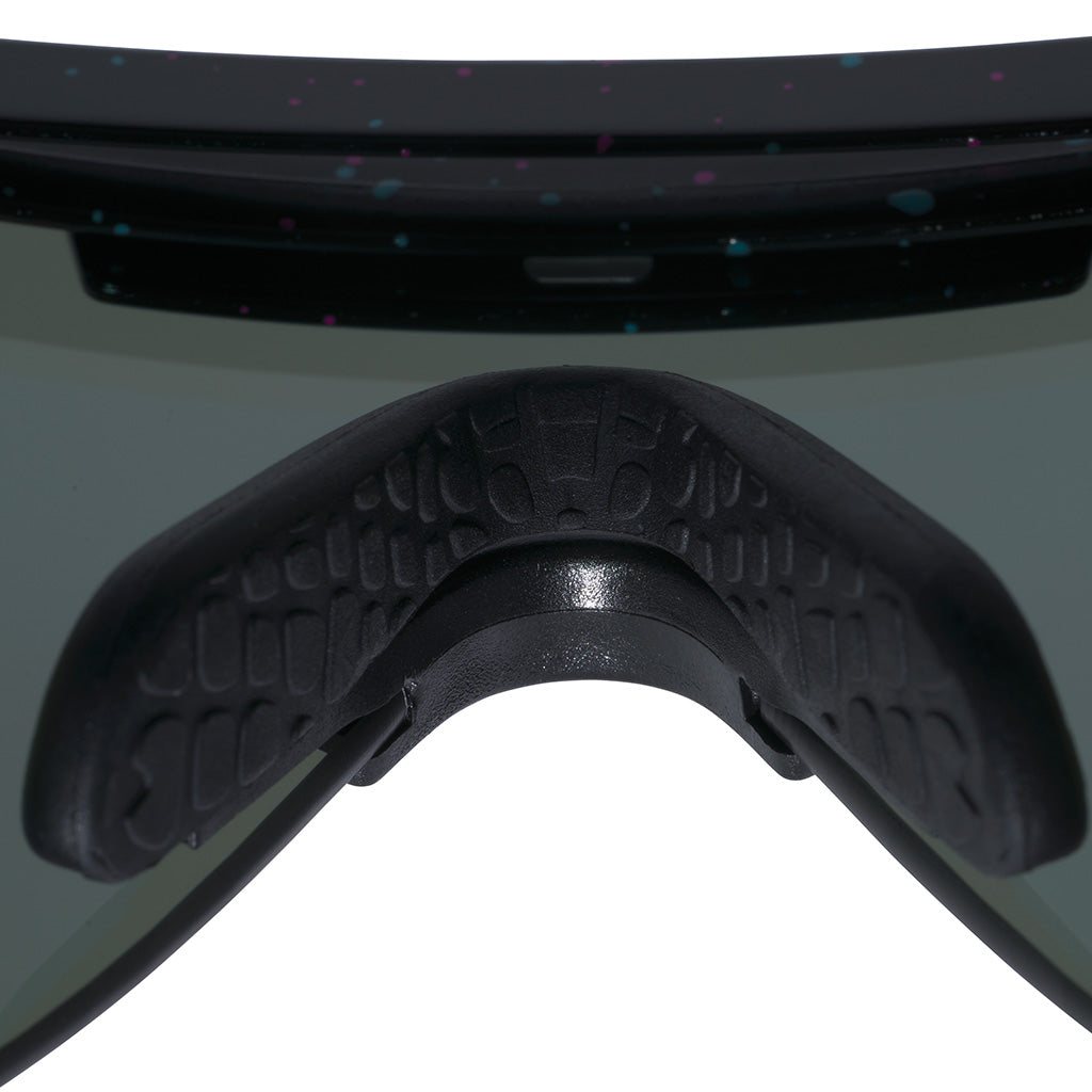 Wide / HDPV Polarized Blue | gotcha_nose.JPG | The Midnight Original Wide HDPV Polarized Blue, shield style sunglasses from Pit Viper, polarized sunglasses from Pit Viper