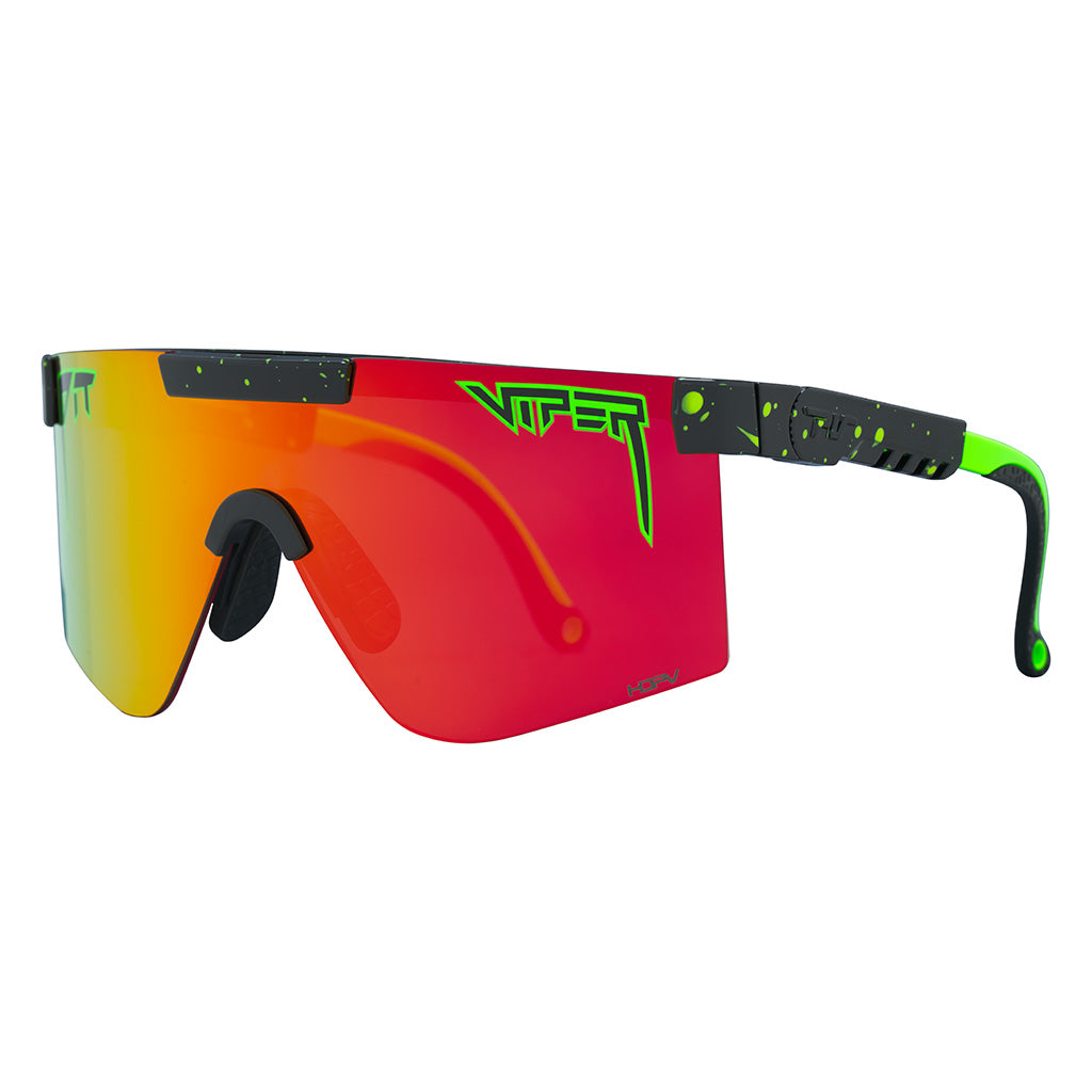 Wide / HDPV Polarized Orange | broccolini.JPG | The Monster Bull Original Regular, shield style sunglasses from Pit Viper, polarized sunglasses from Pit Viper