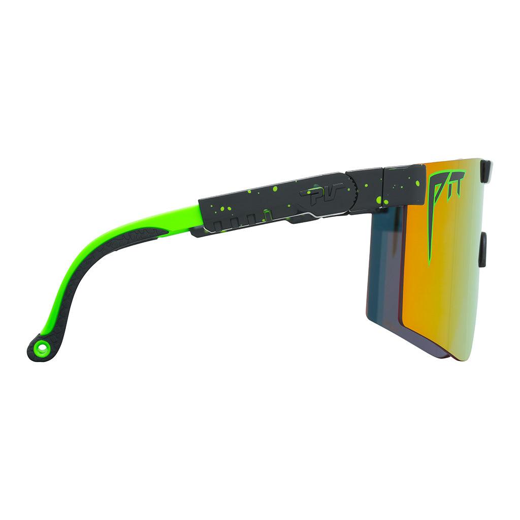 Wide / HDPV Polarized Orange | butter_noodle.JPG | The Monster Bull Original Regular, shield style sunglasses from Pit Viper, polarized sunglasses from Pit Viper