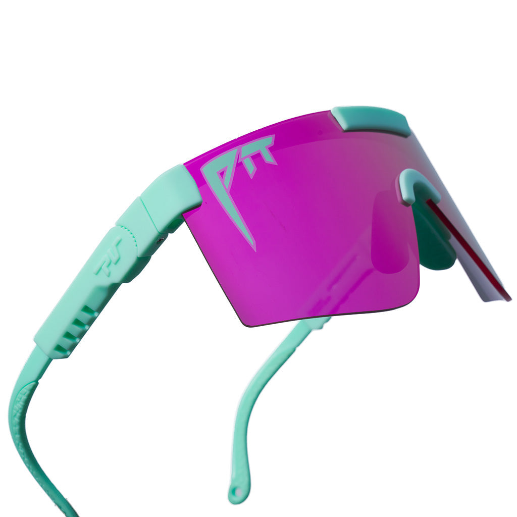 Wide / HDPV Polarized Pink | corn_dog.JPG | The Oral Exam Original 2.0, polarized sunglasses from Pit Viper