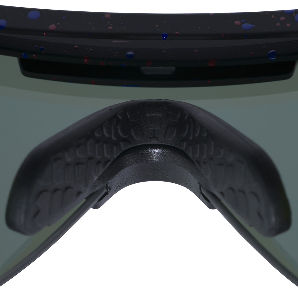 Wide / HDPV Polarized Blue | ice_cream.JPG | The Peacekeeper Original Wide, shield style sunglasses from Pit Viper, polarized sunglasses from Pit Viper