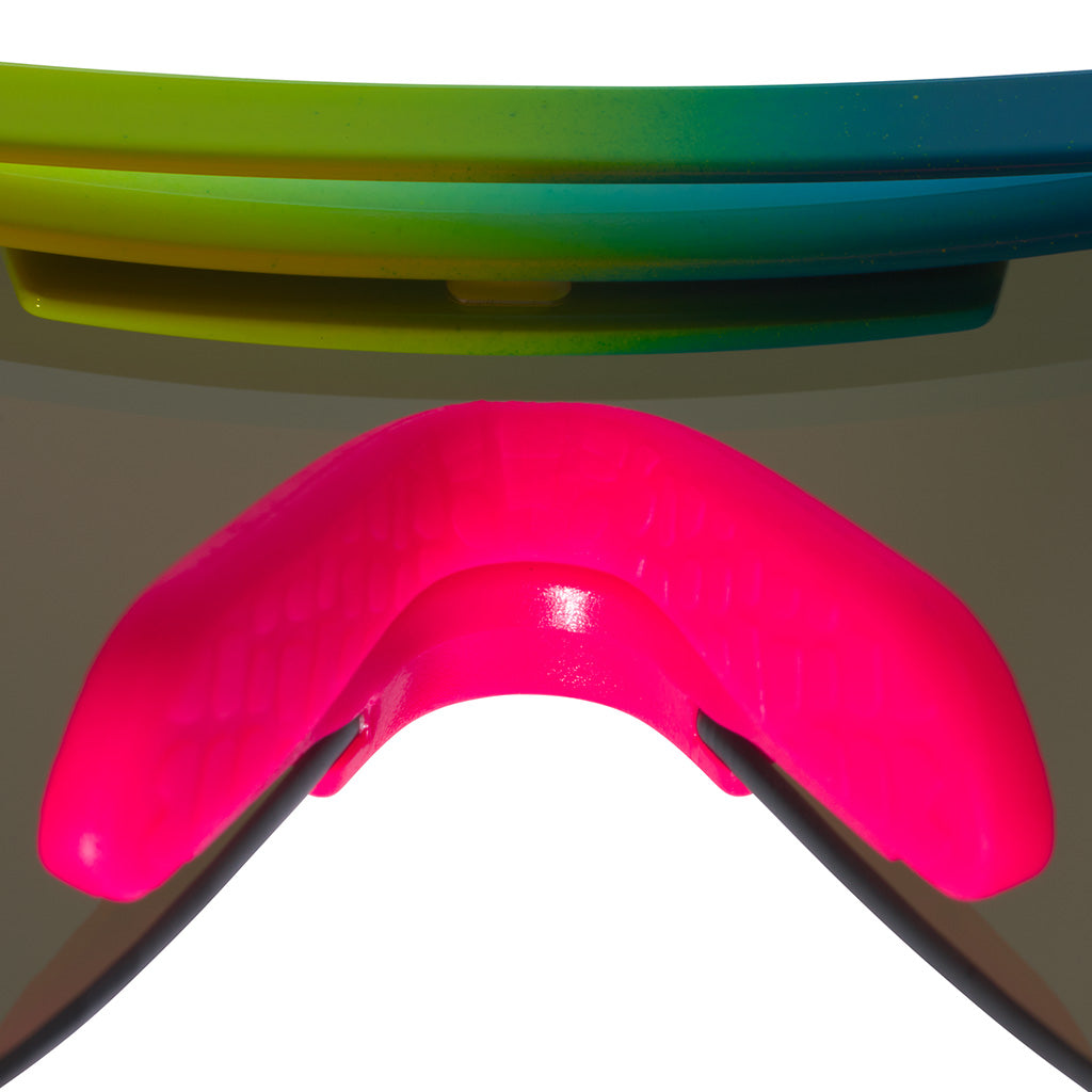 Wide / HDPV Polarized Rainbow | for_your_eyes_only.JPG | The Pride Original Wide, shield style sunglasses from Pit Viper, polarized sunglasses from Pit Viper