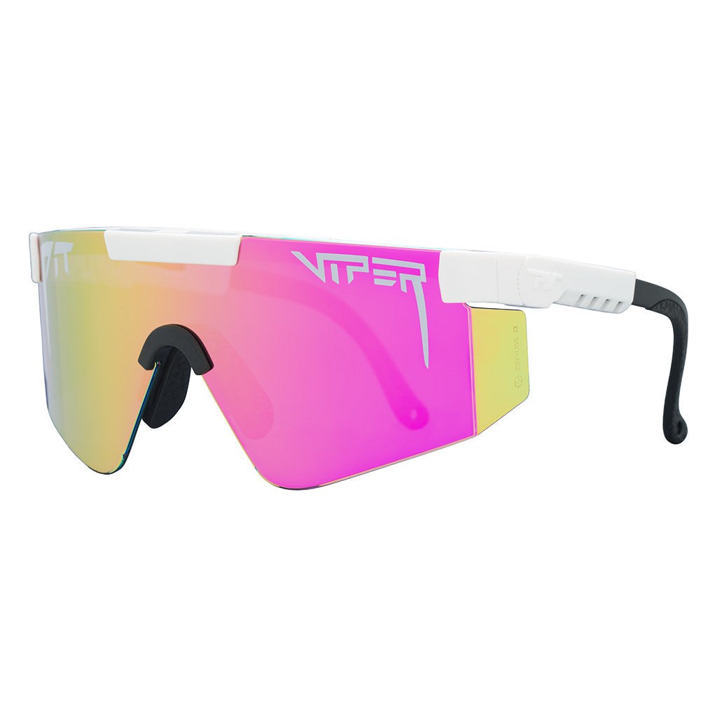 Regular / Z87+ Pink | Greenlight.JPG | The Miami Night Original Regular Z87+ Pink, shield style sunglasses from Pit Viper, safety rated sunglasses from Pit Viper
