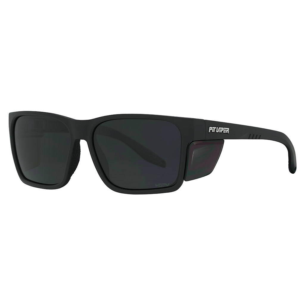 / Z87+ HDPV Polarized Smoke | side_view.jpg | The Exec Revlock Sunglasses from Pit Viper