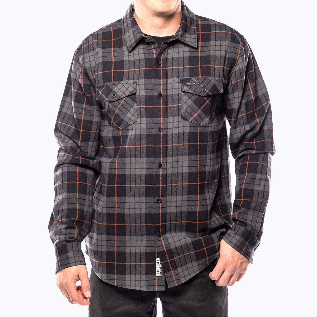 Saturday Night Special Flannel - Black/Charcoal