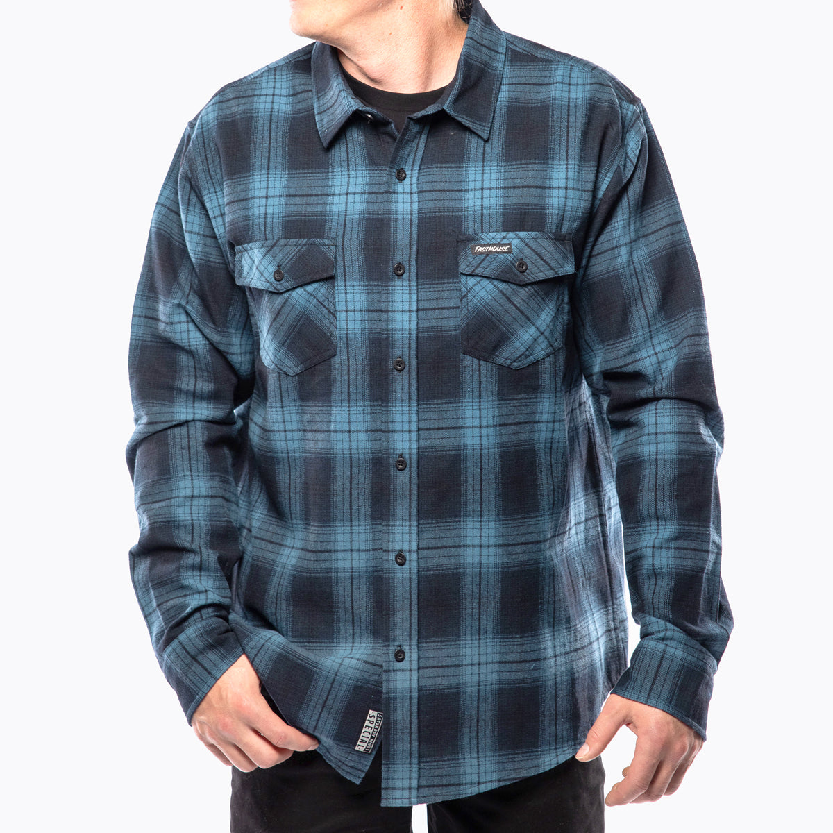 Saturday Night Special Flannel - Vintage Blue