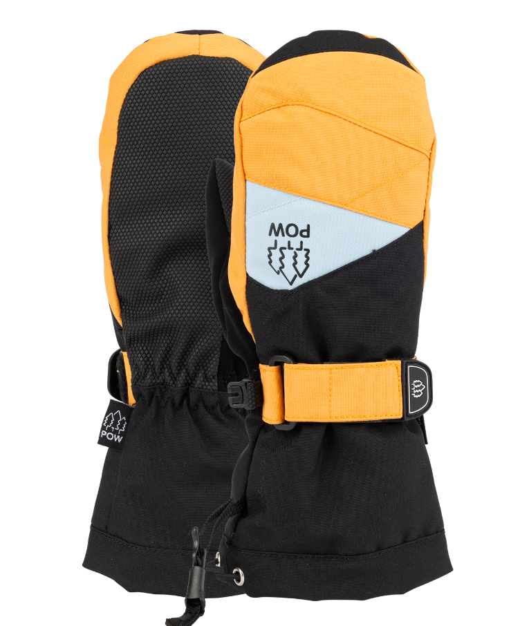 Pow Youth Ascend Mitt Orange - 8