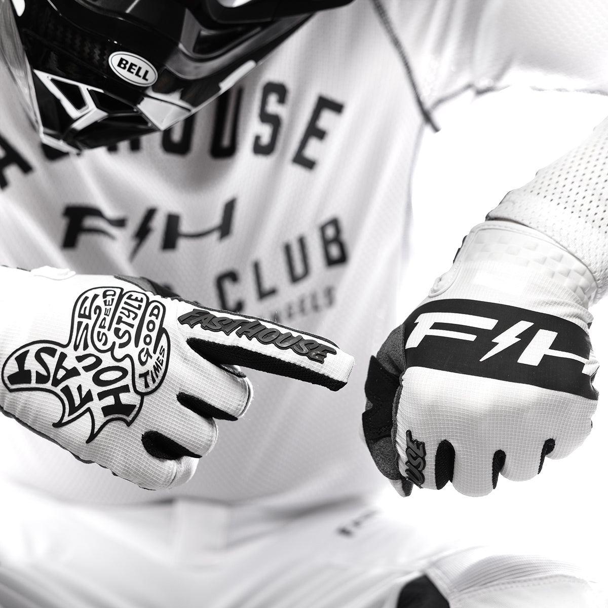 Speed Style Club Glove - White
