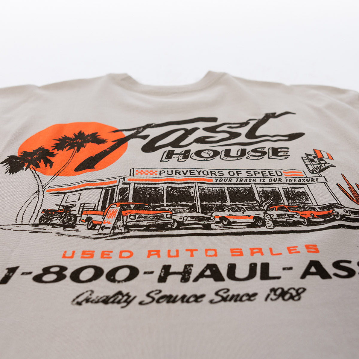 Sunset Tee - Light Gray