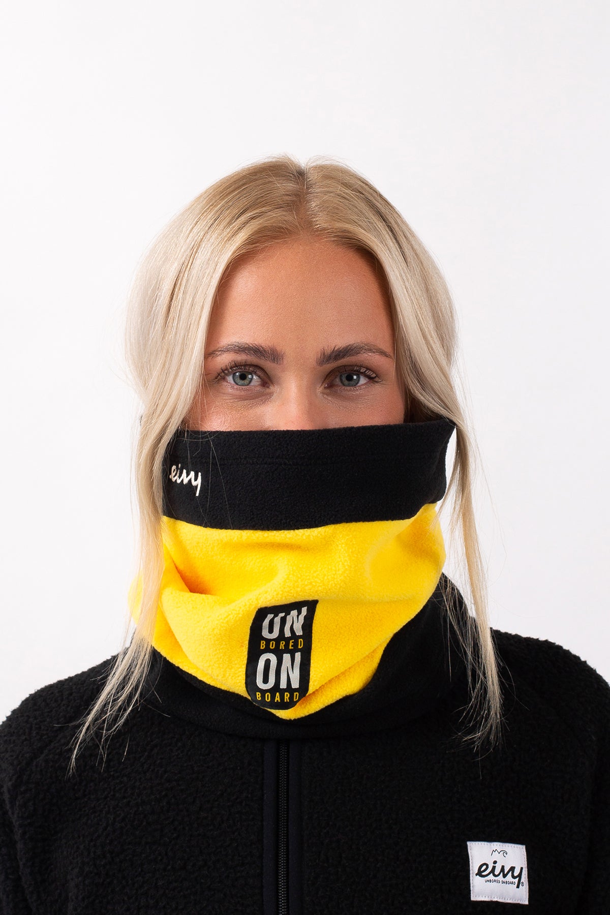Eivy Tubular Neckwarmer Yellow Bee