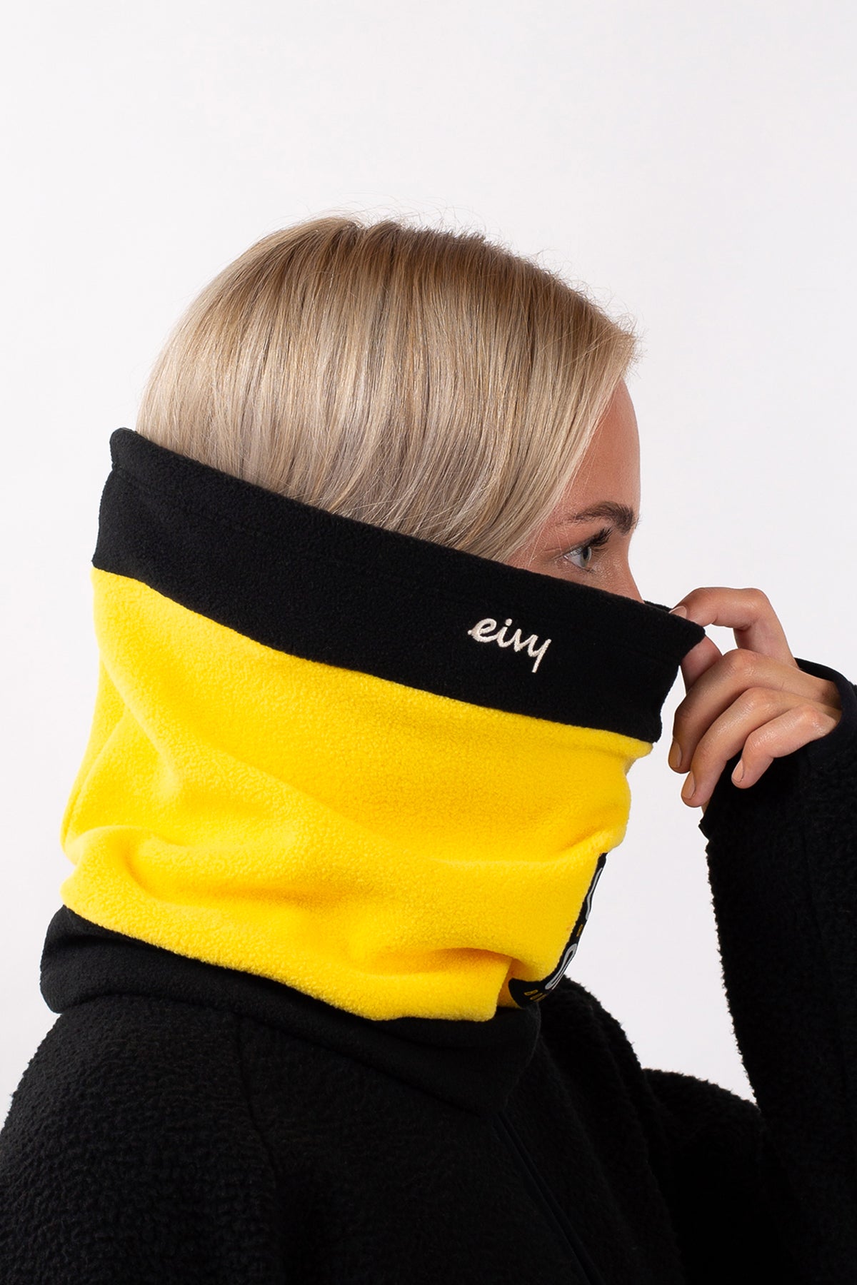 Eivy Tubular Neckwarmer Yellow Bee