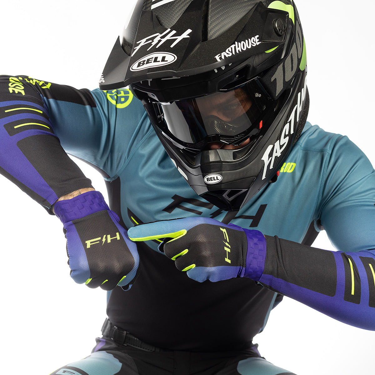 Vapor React Glove - Light Indigo/Black